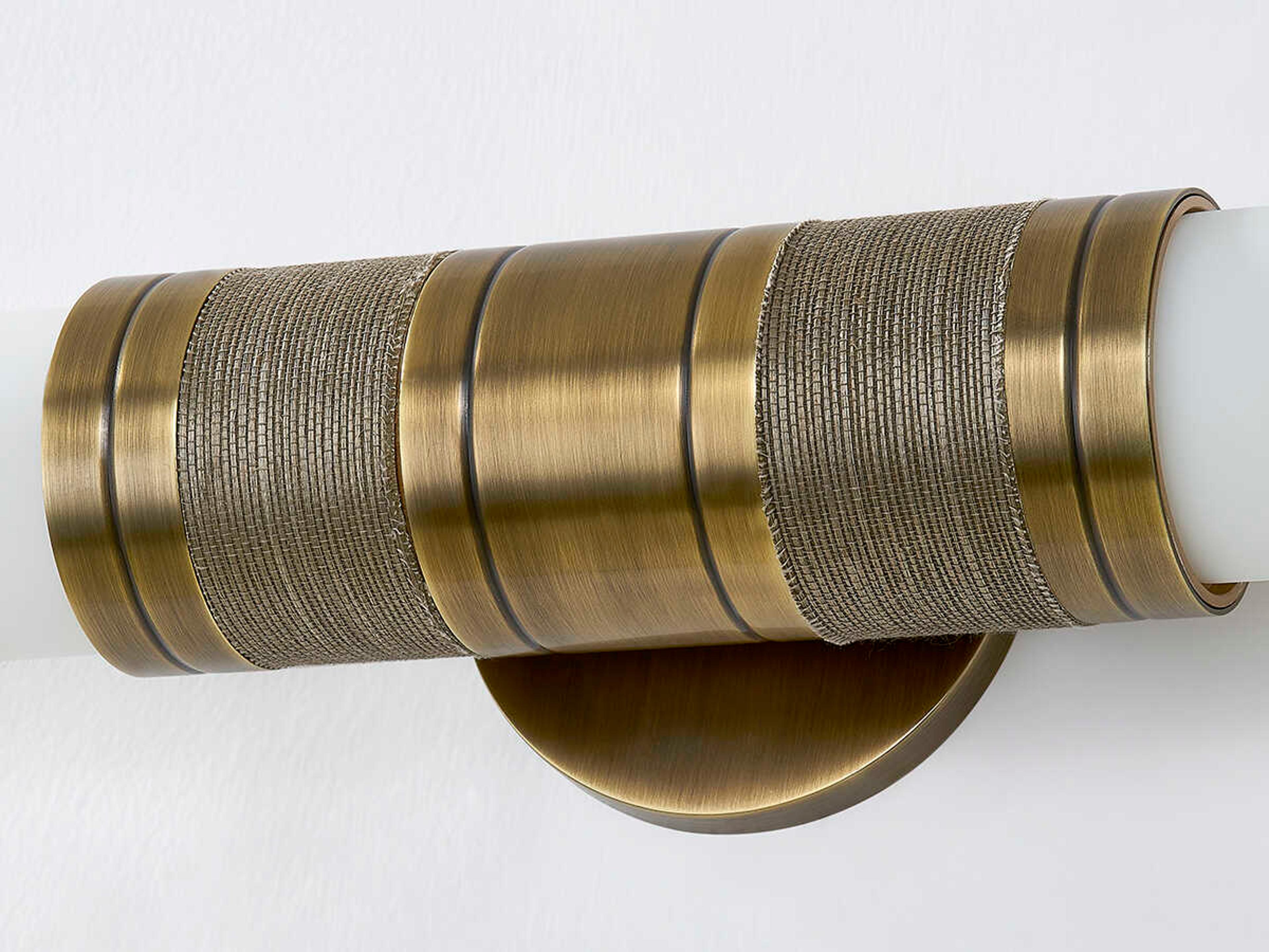 Troy Lighting Liam 2-Light Patina Brass Wall Sconce