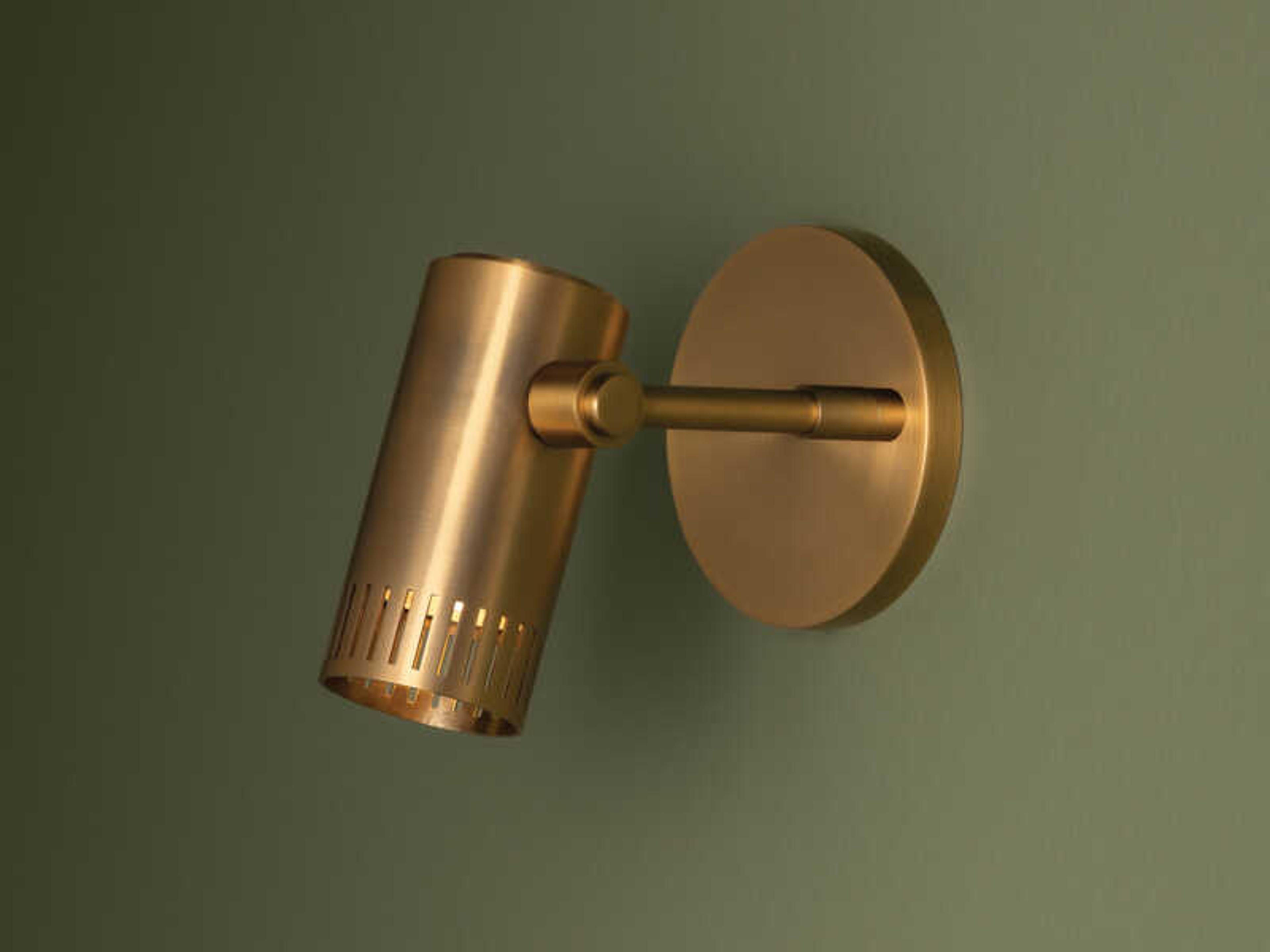 Troy Lighting Arrow 1-Light Patina Brass Wall Sconce