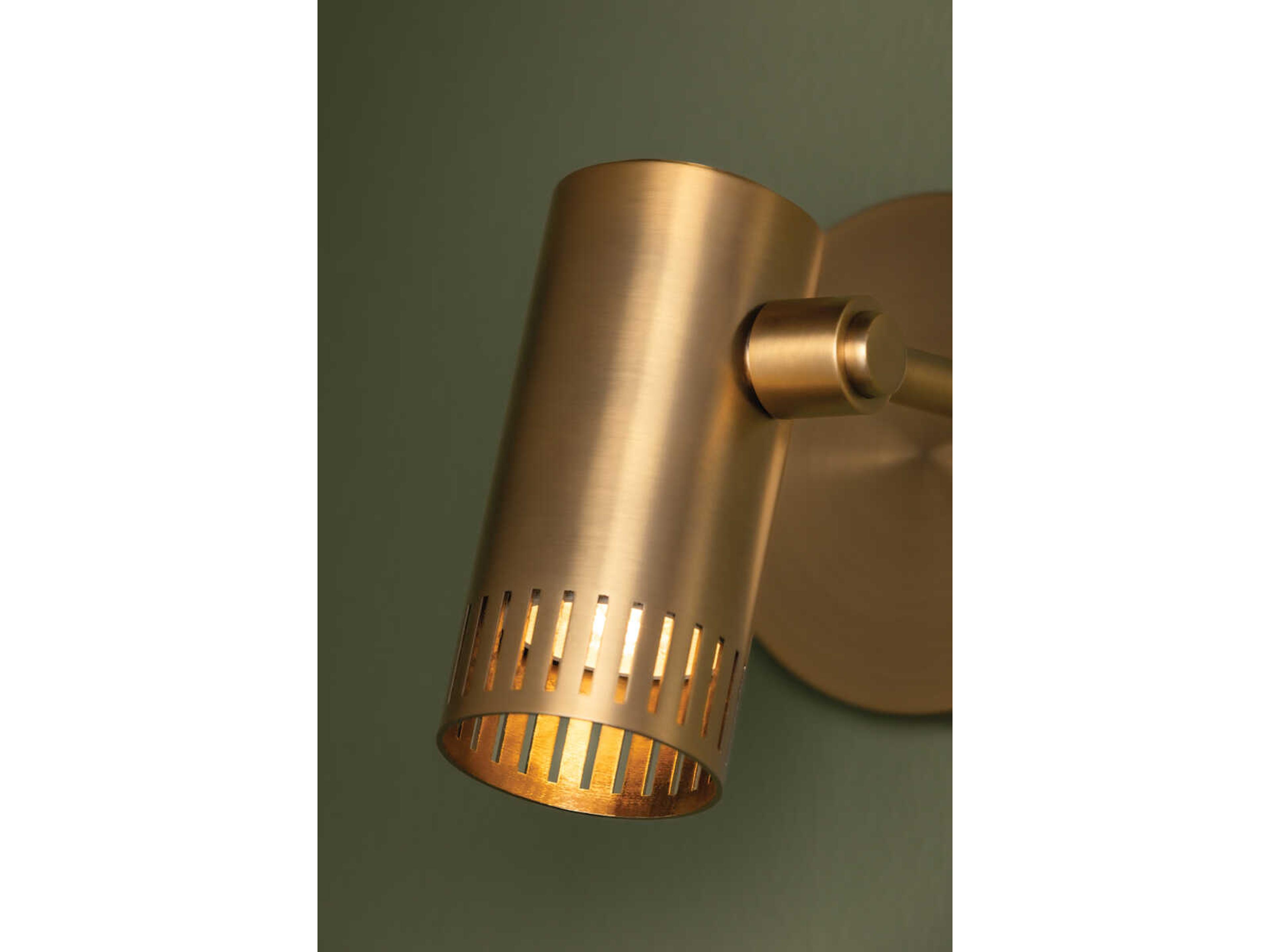 Troy Lighting Arrow 1-Light Patina Brass Wall Sconce