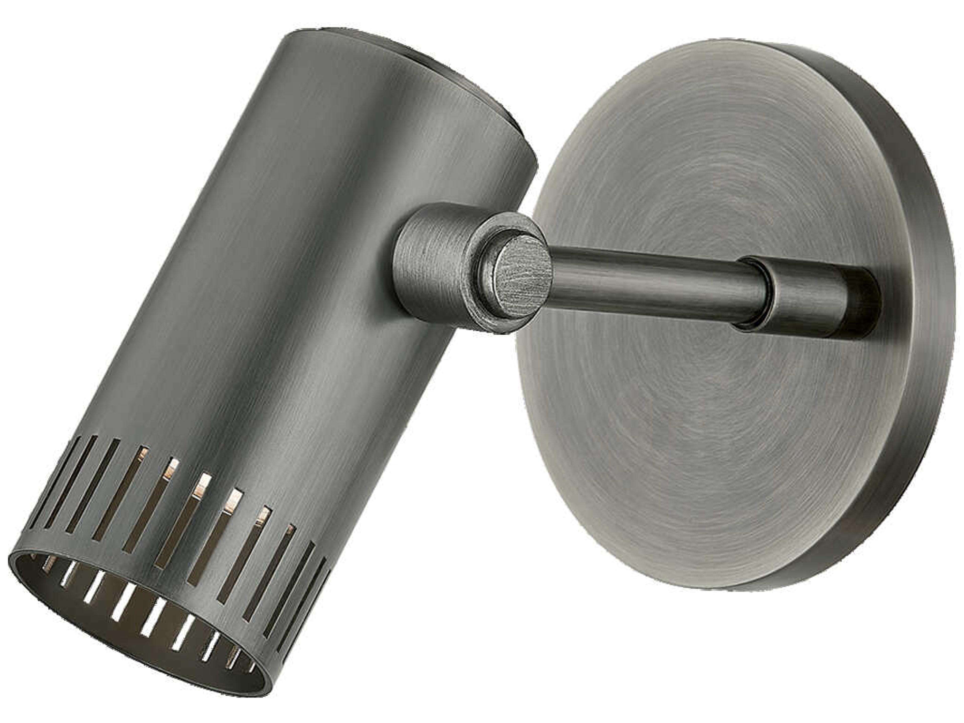 Arrow 1-Light Vintage Pewter Wall Sconce