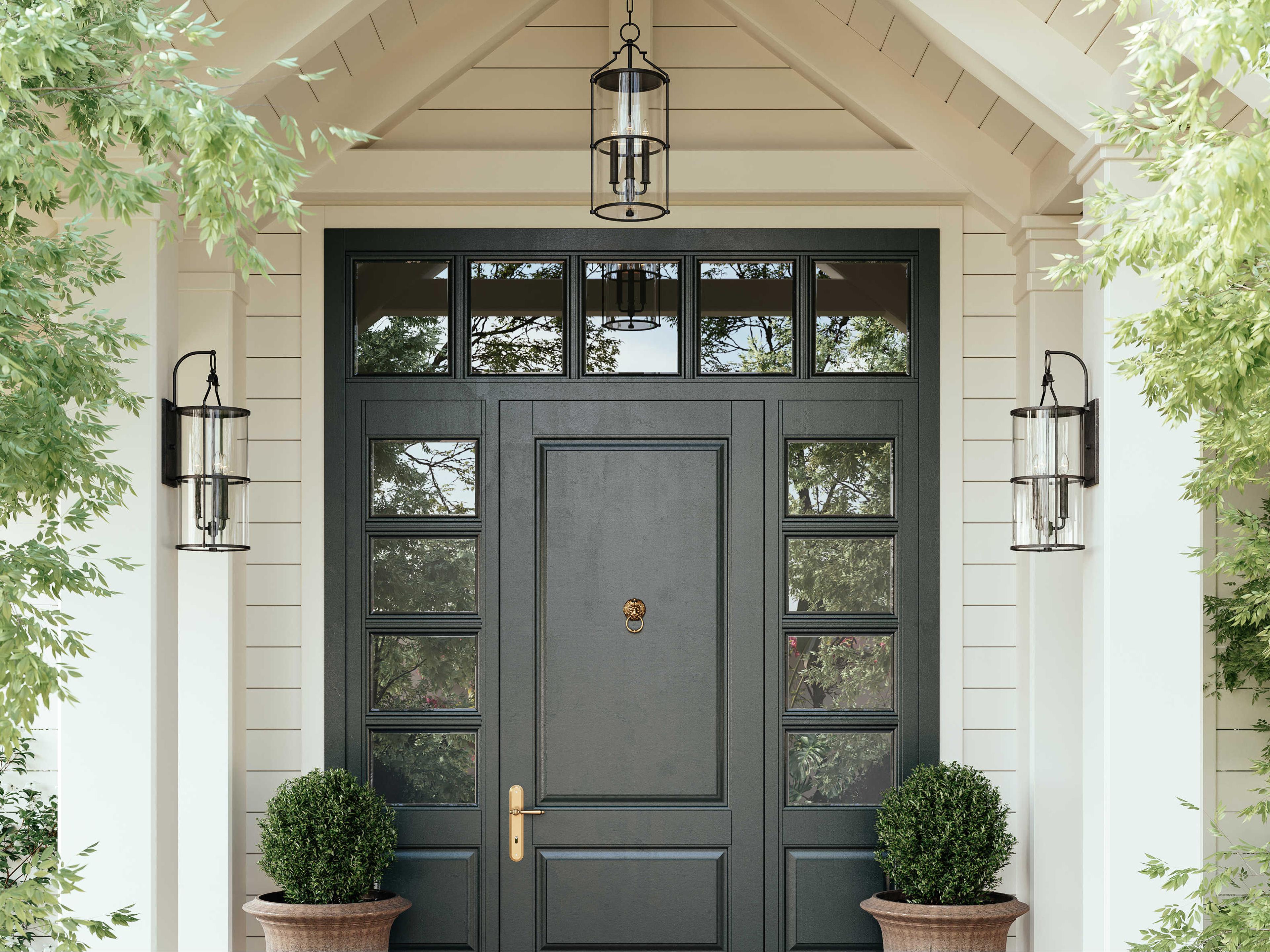 Troy Lighting Burbank 3 - Light Outdoor Wall Light