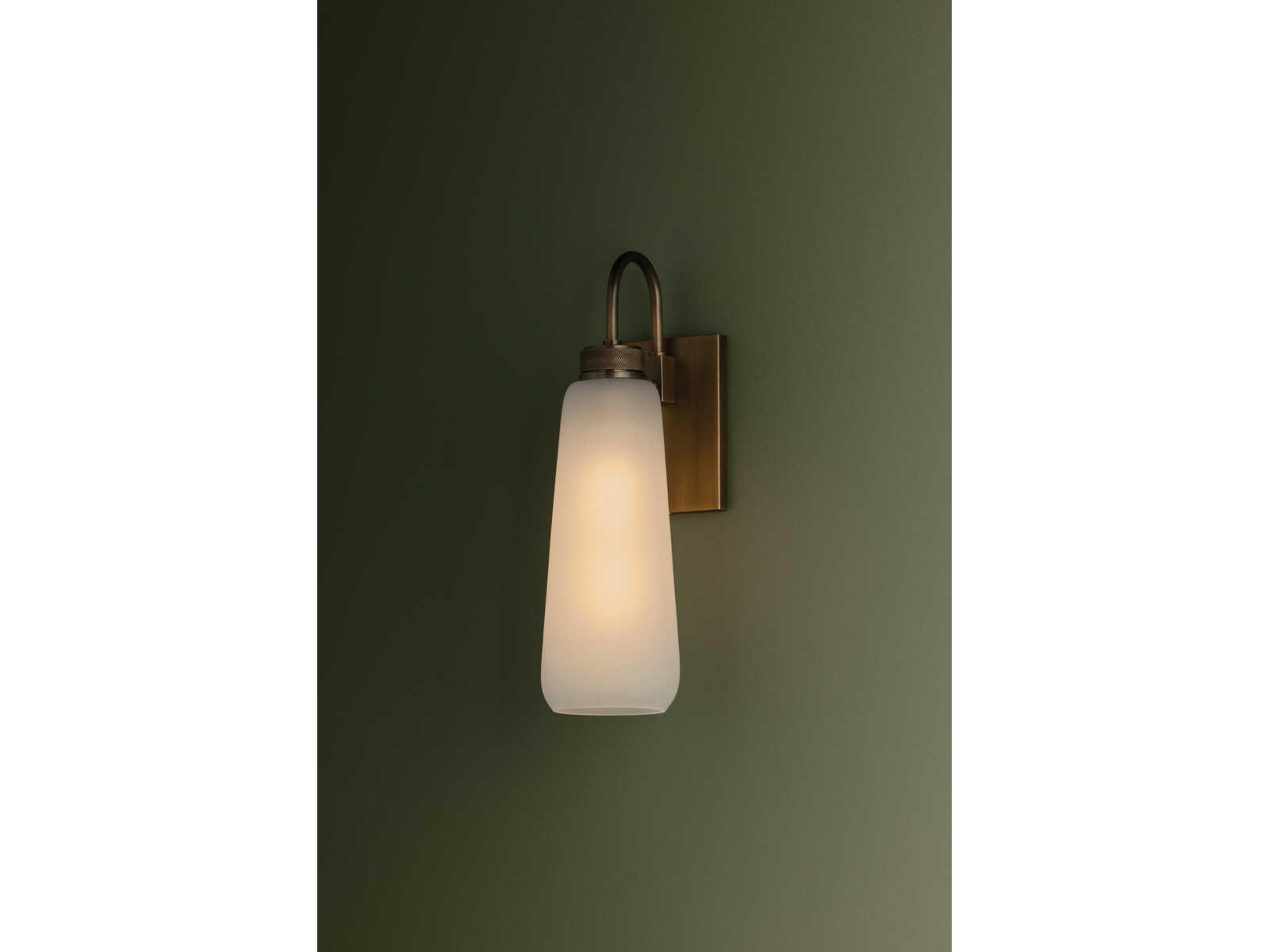 Troy Lighting Gulliver 1-Light Patina Brass Wall Sconce