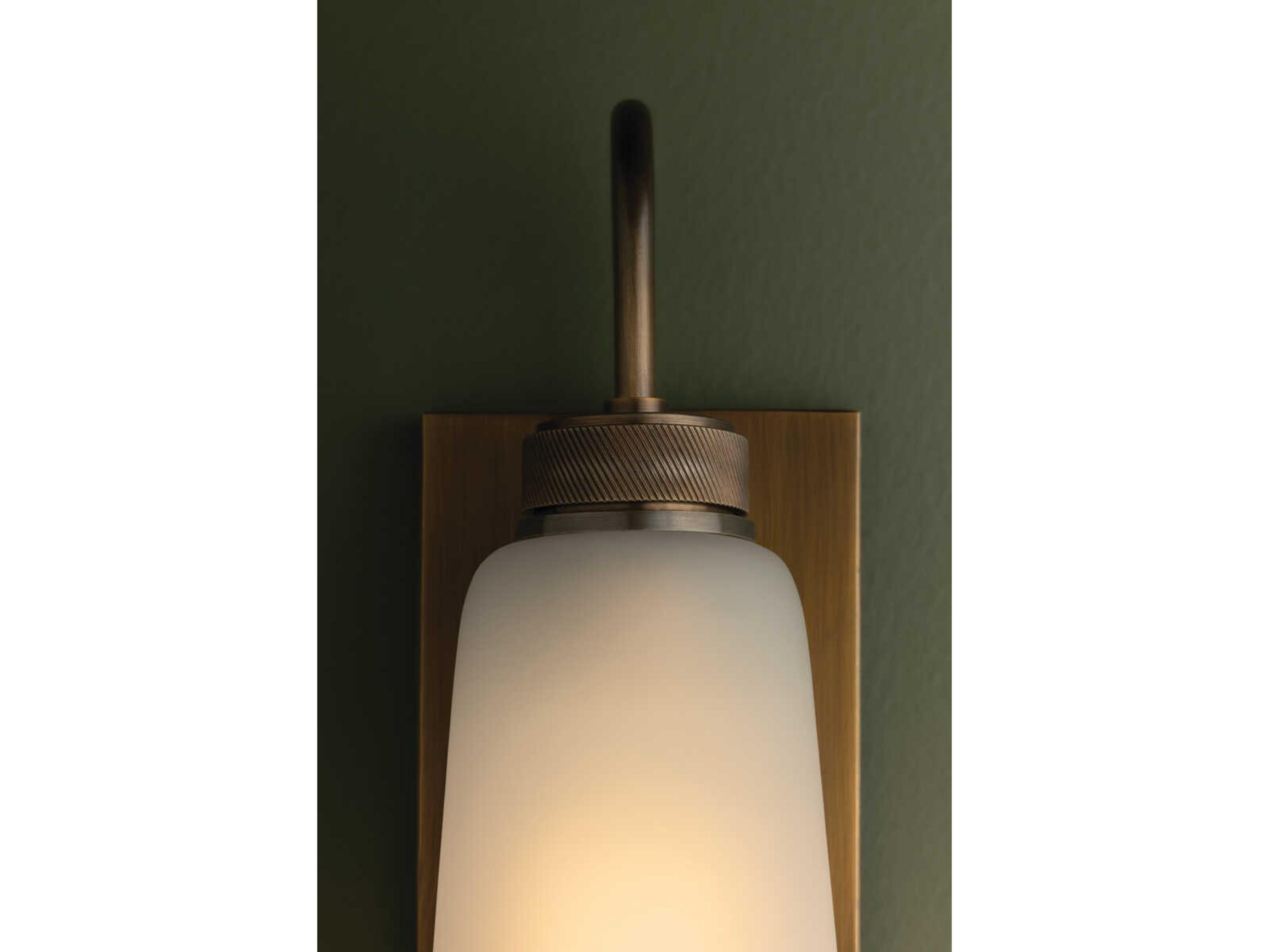 Troy Lighting Gulliver 1-Light Patina Brass Wall Sconce