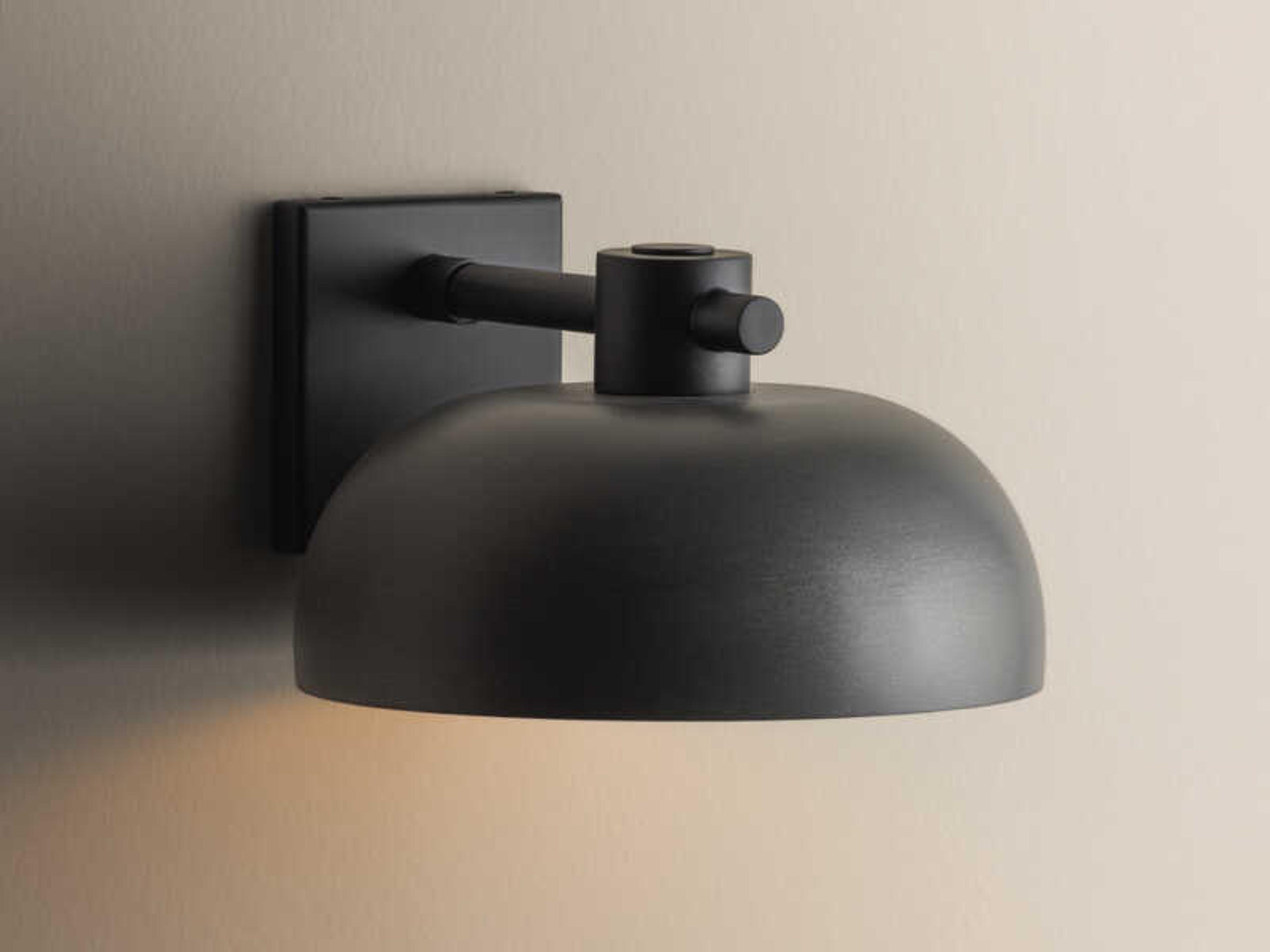 Troy Lighting Gomez 1-Light Soft Black Graphite Wall Sconce