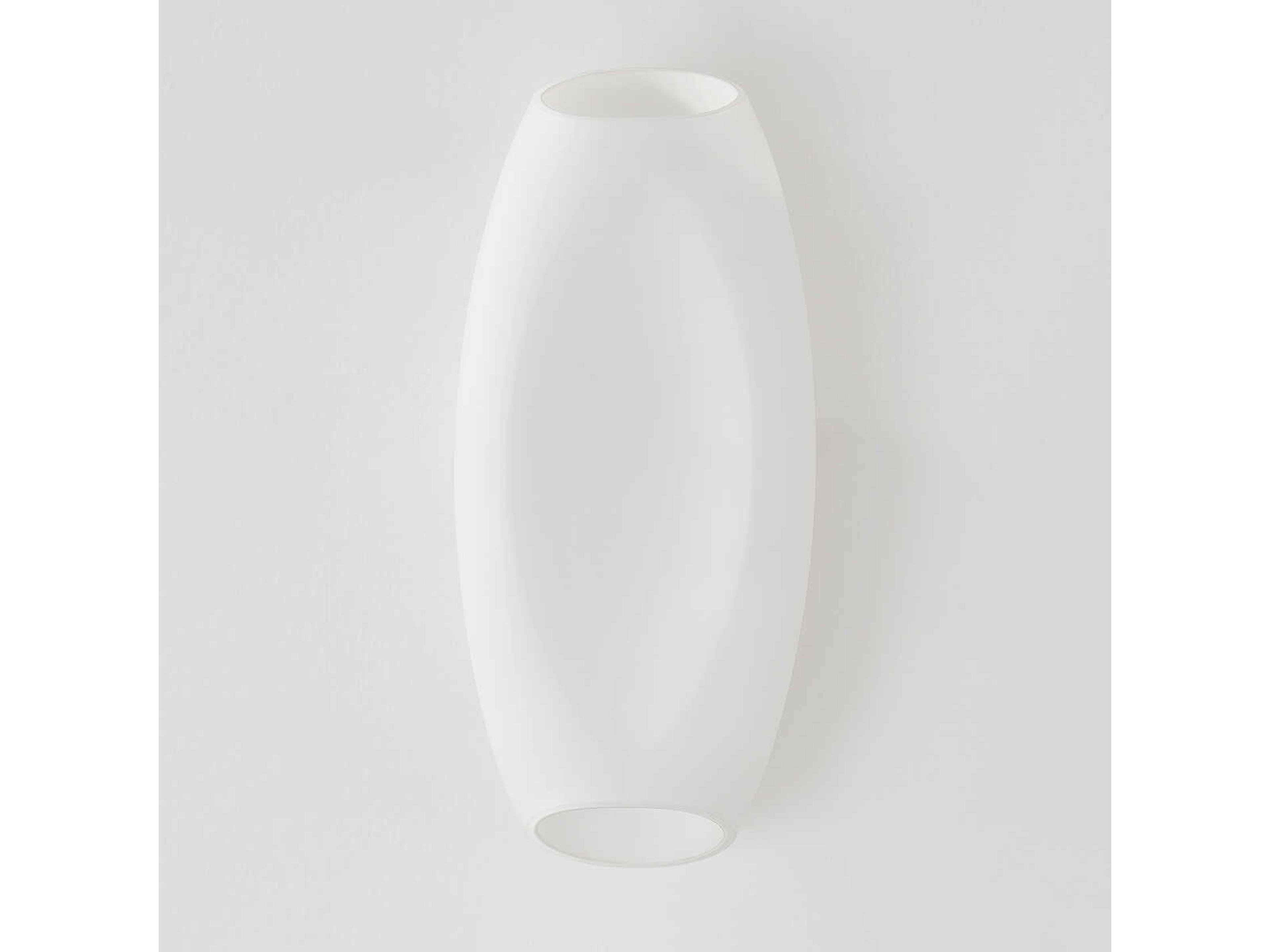 Troy Lighting Vista 1-Light Patina Brass Glass LED Wall Sconce