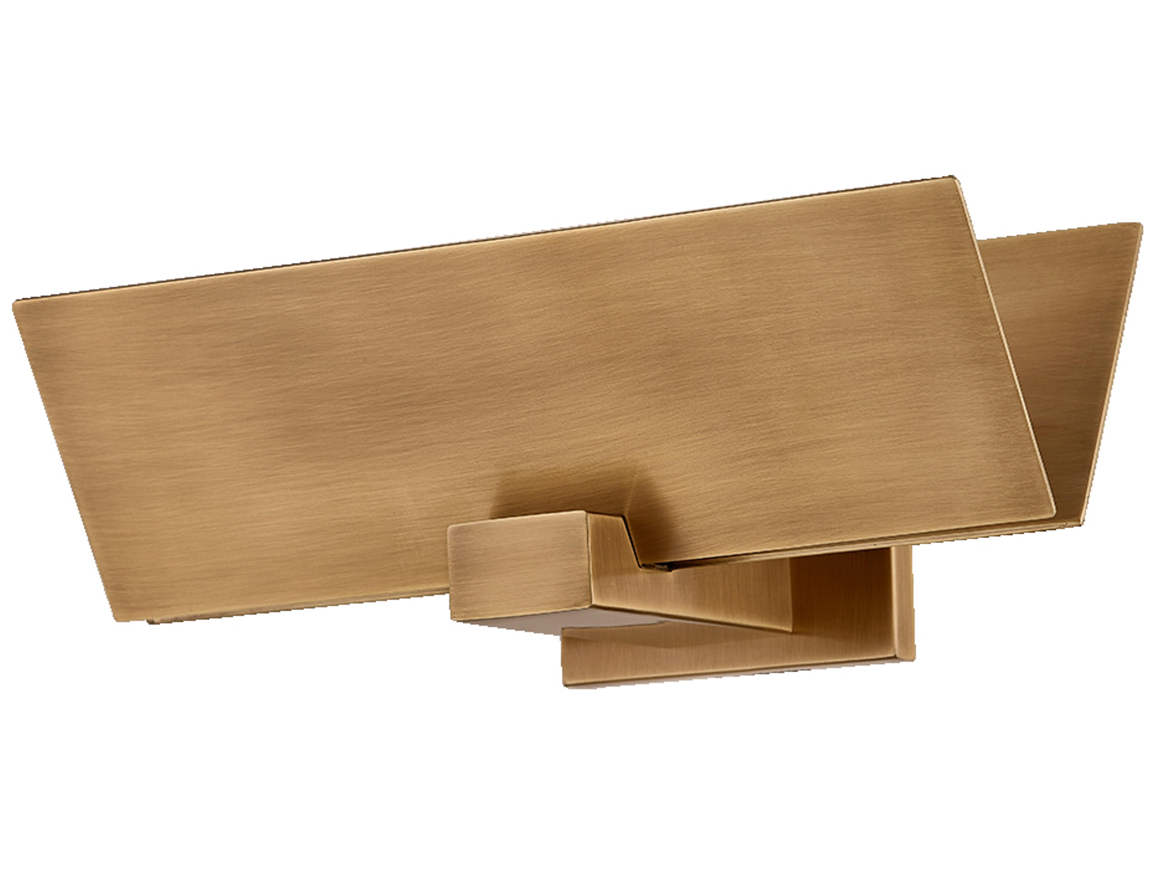 Troy Lighting Lander 2-Light Patina Brass Wall Sconce