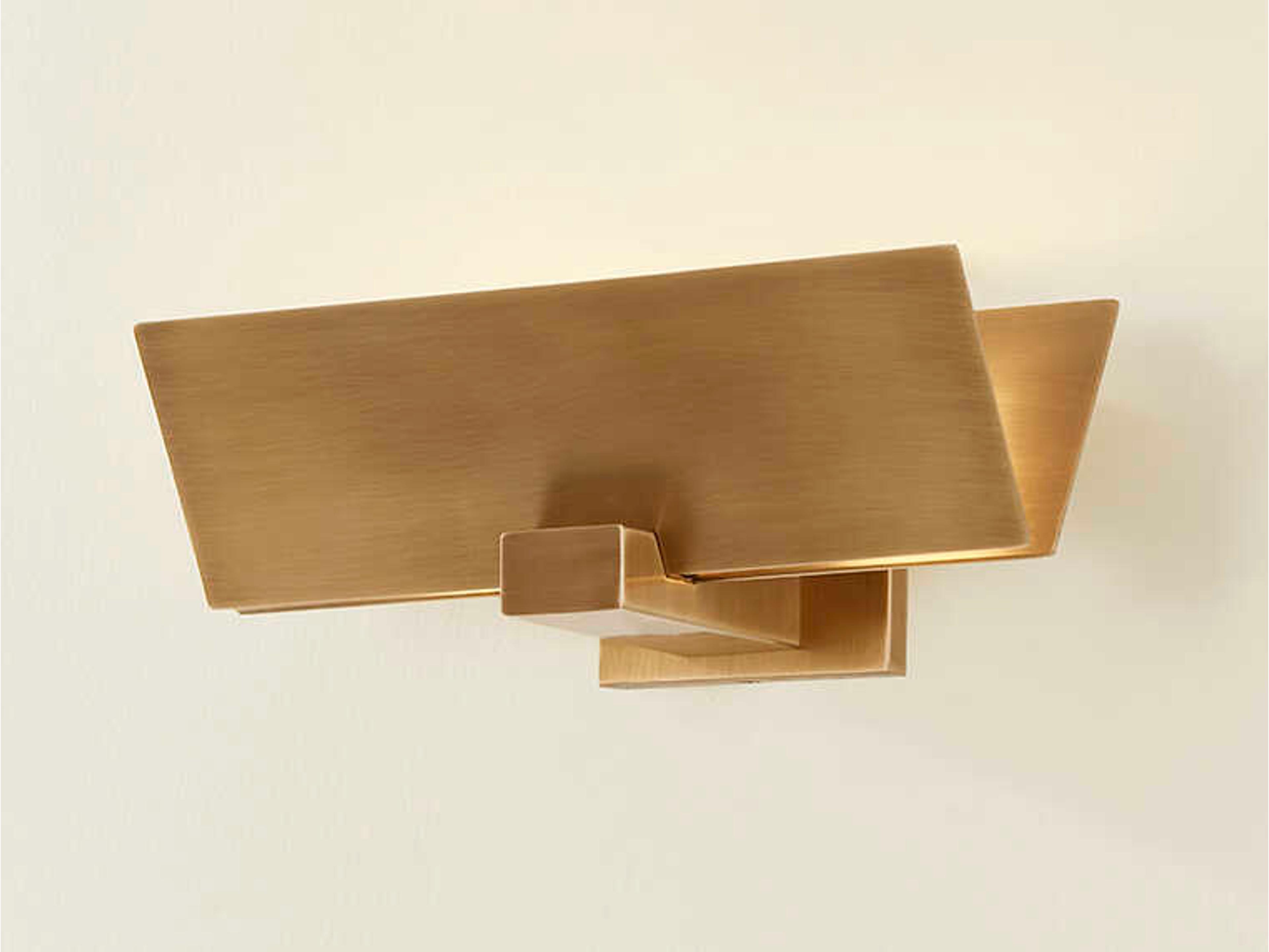 Troy Lighting Lander 2-Light Patina Brass Wall Sconce