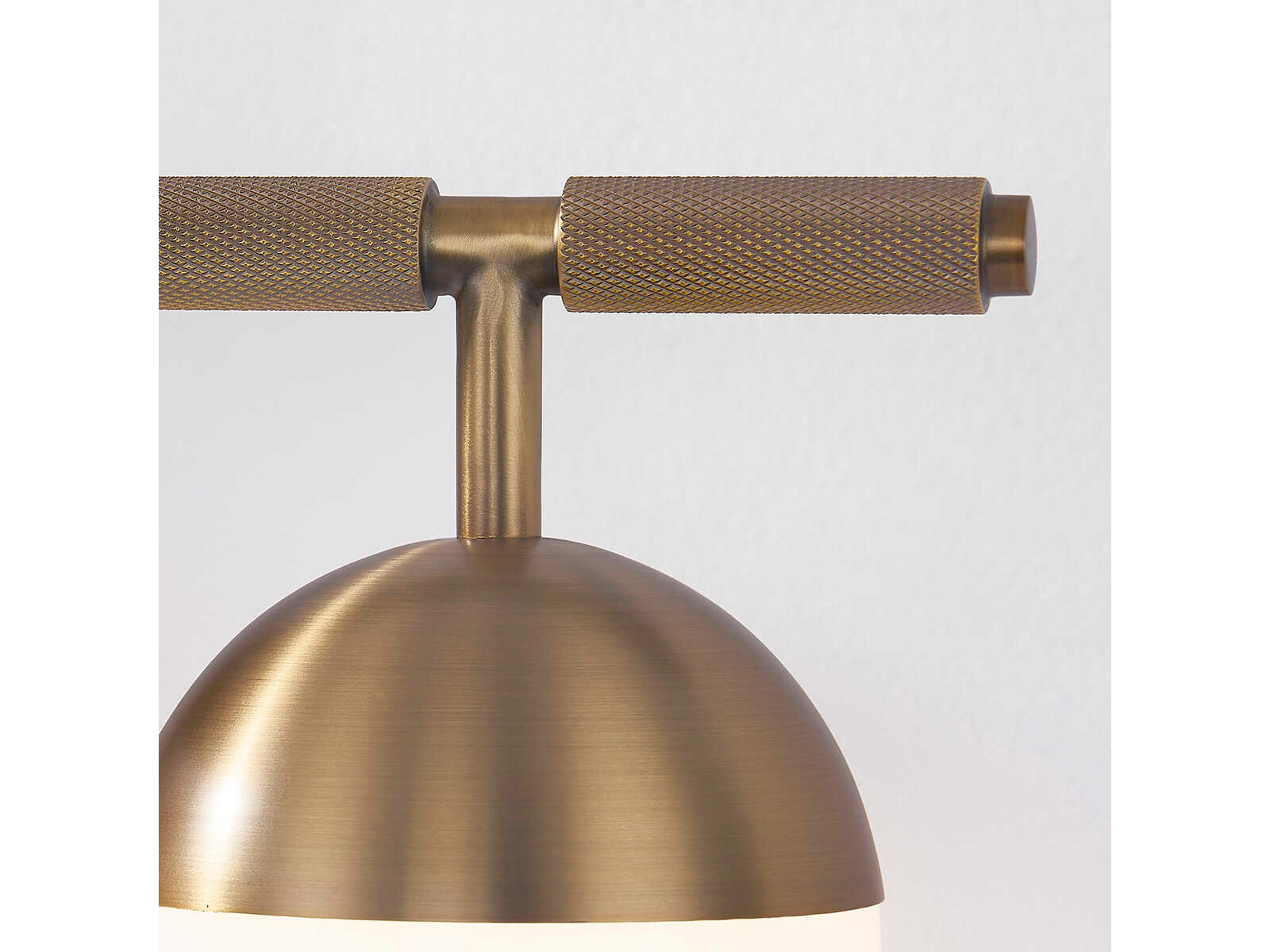 Troy Lighting Enson 4-Light Patina Brass Vanity Light