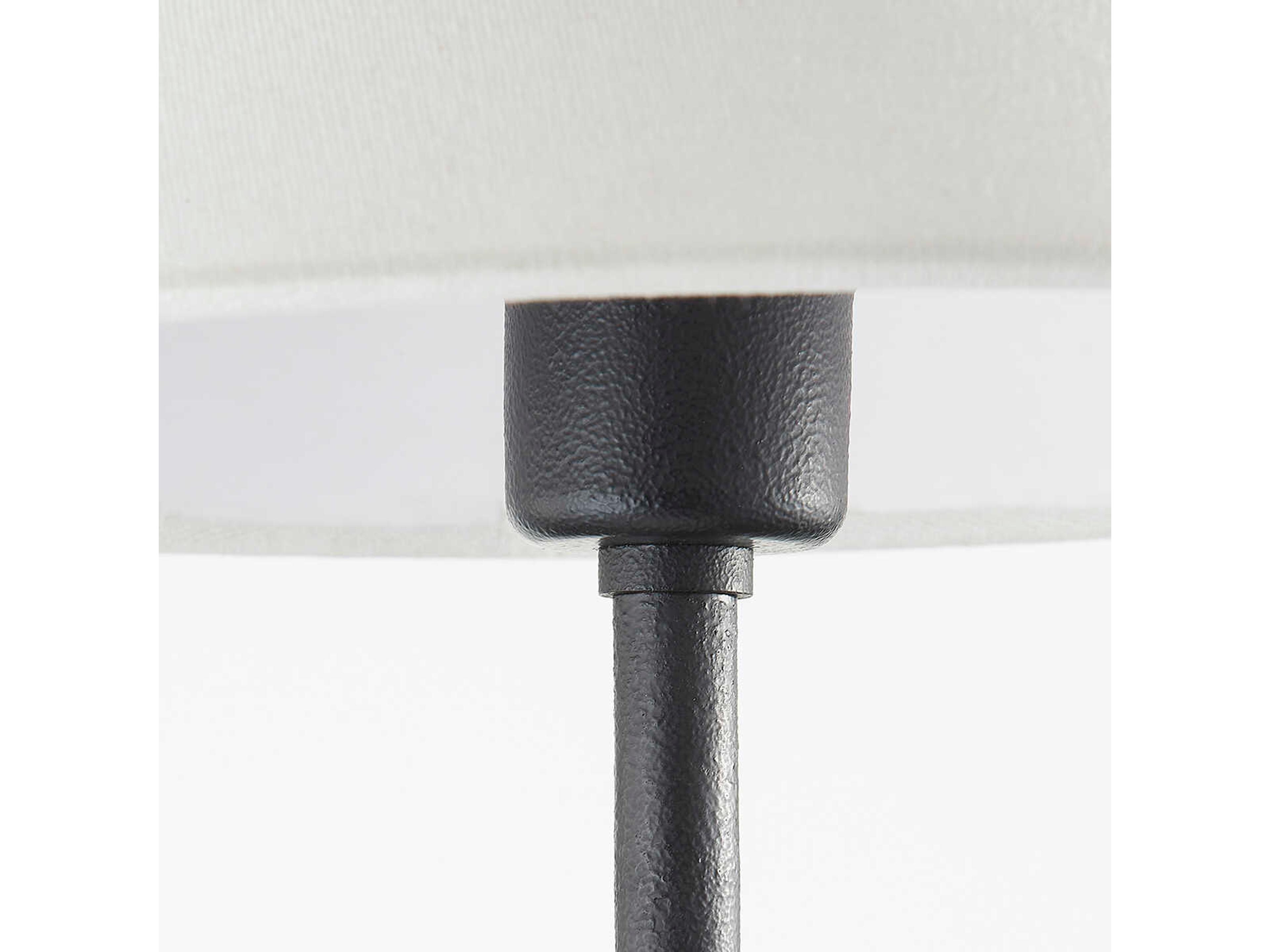 Troy Lighting Cedar 1-Light Forged Iron Black Wall Sconce