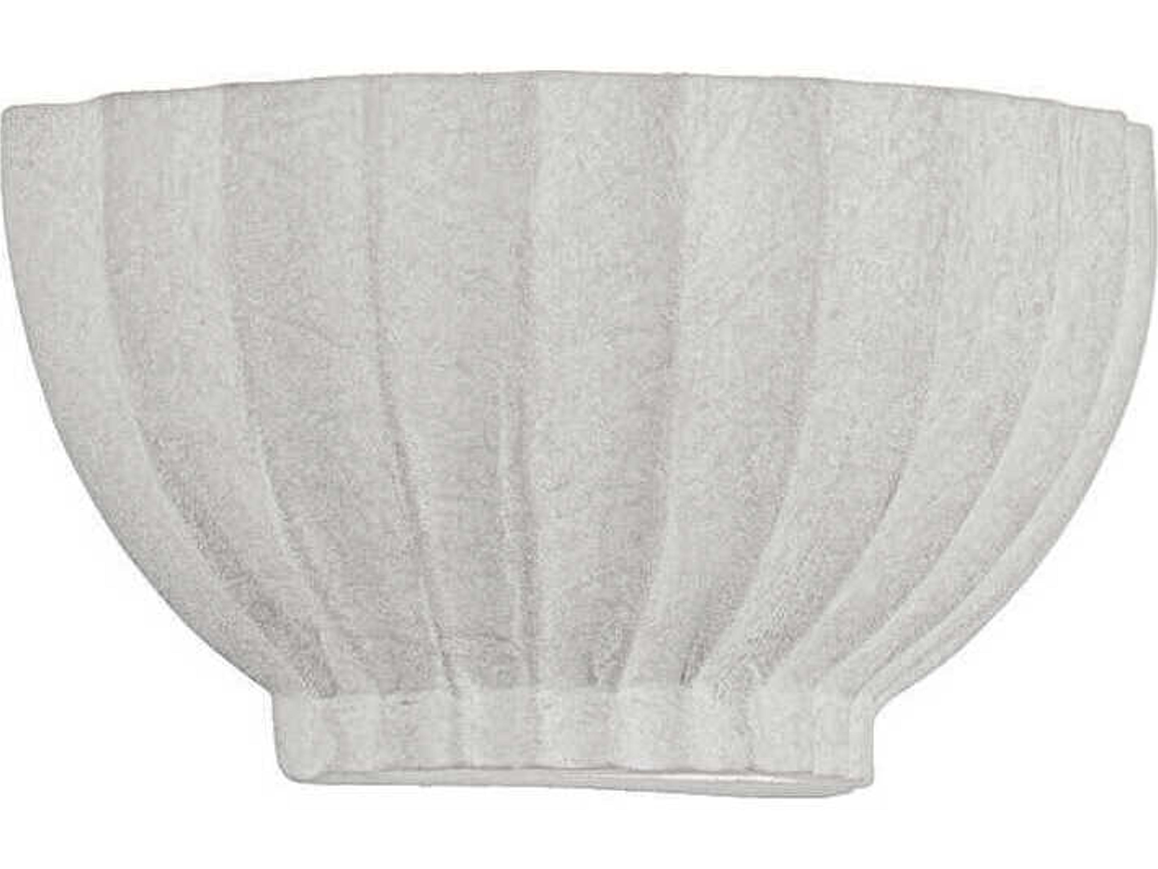 Troy Lighting Efron 1-Light Soft White Ceramic Ivory Texture Wall Sconce