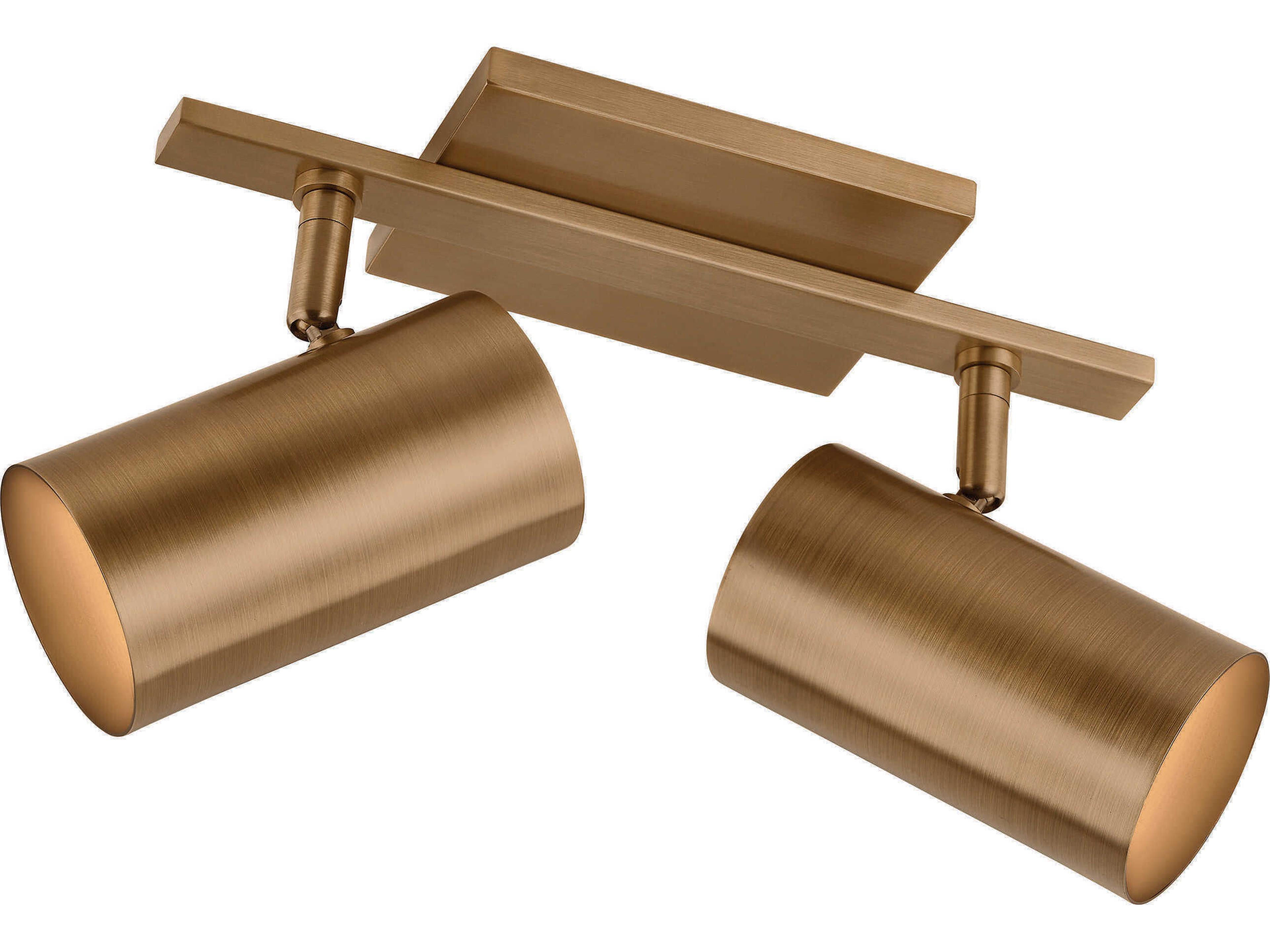 Troy Lighting Rueben 2-Light Patina Brass Vanity Light