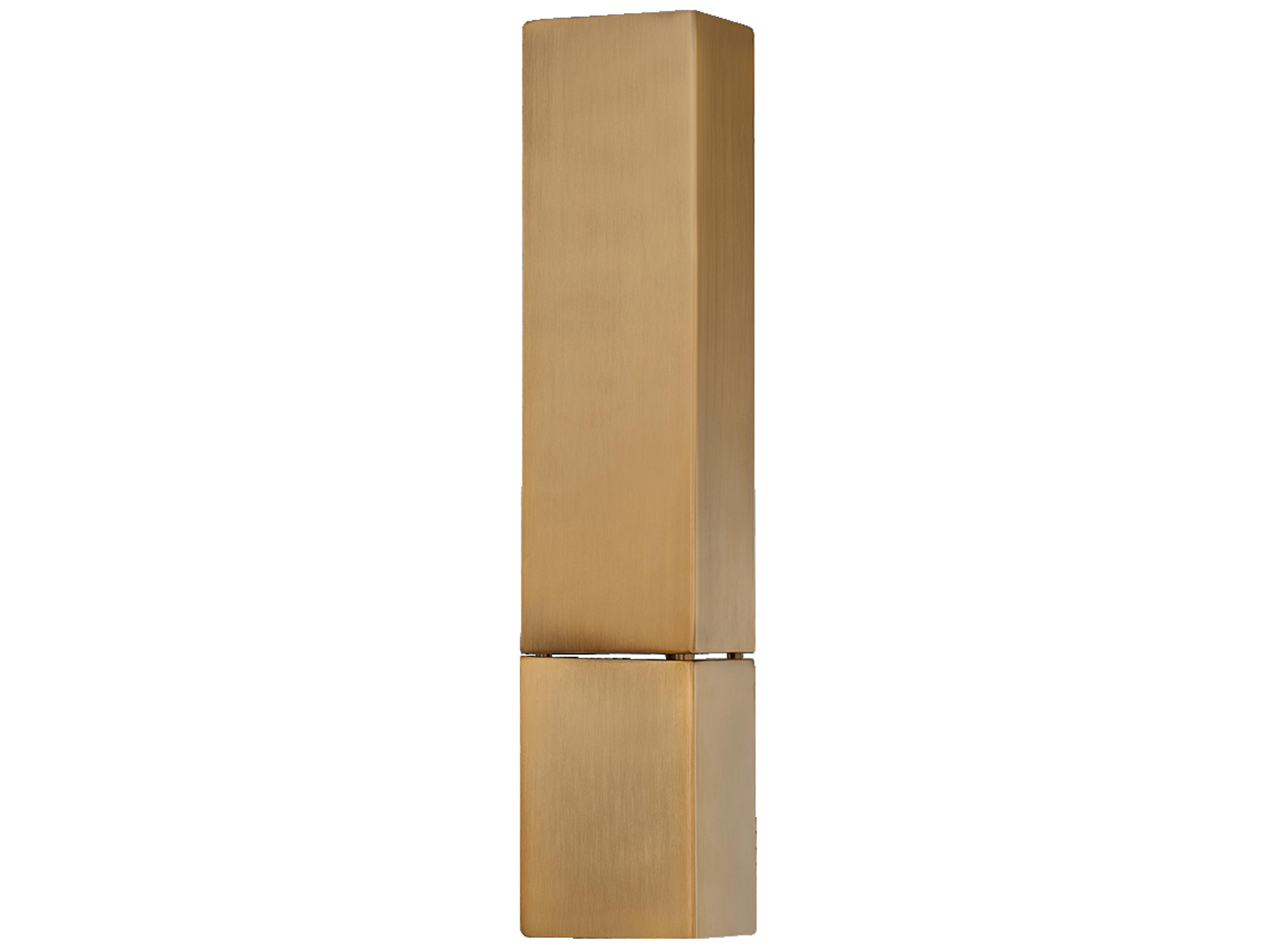 Troy Lighting Lehi 1-Light Patina Brass Wall Sconce