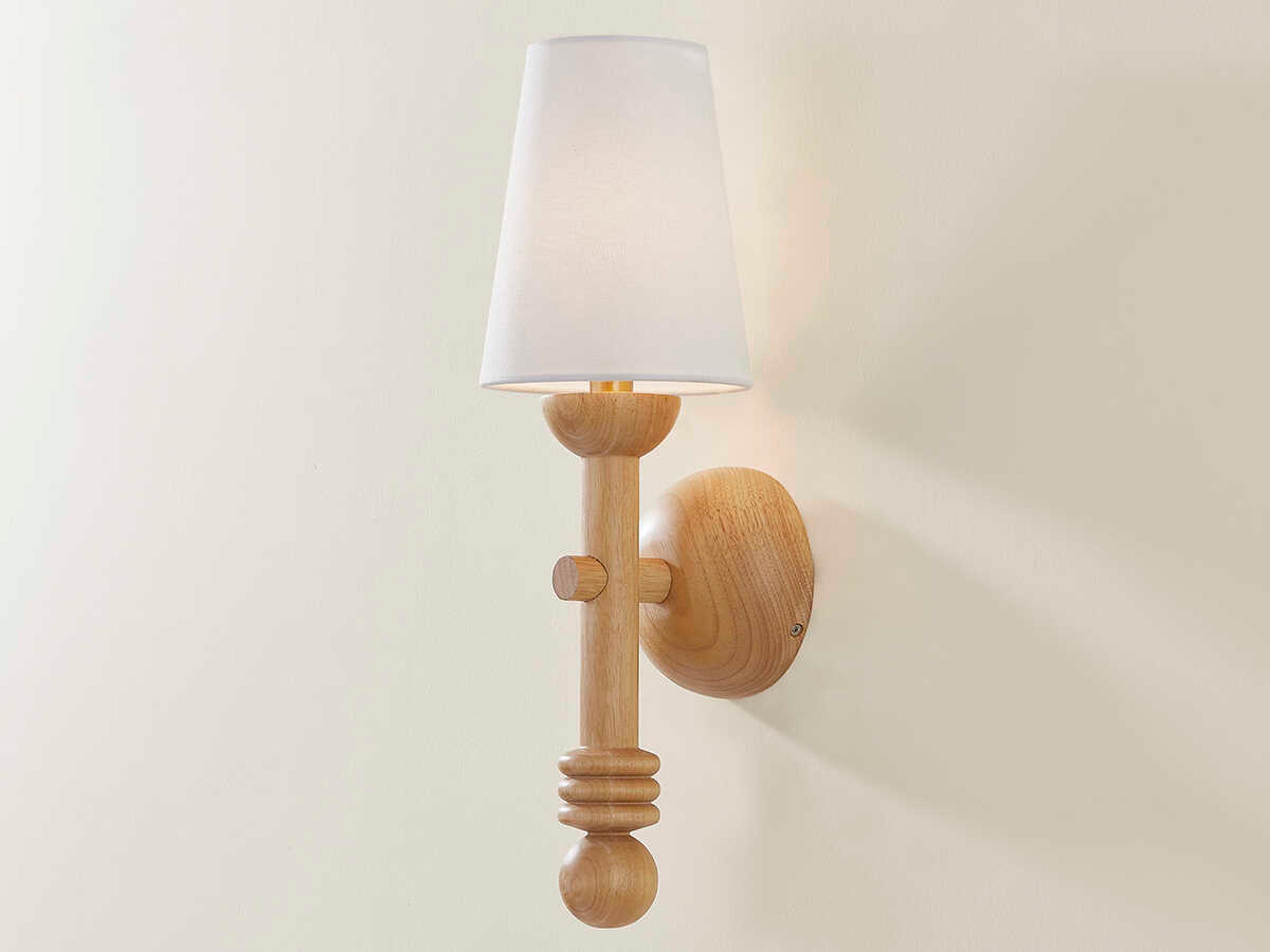 Troy Lighting Iver 1-Light Patina Brass Wall Sconce