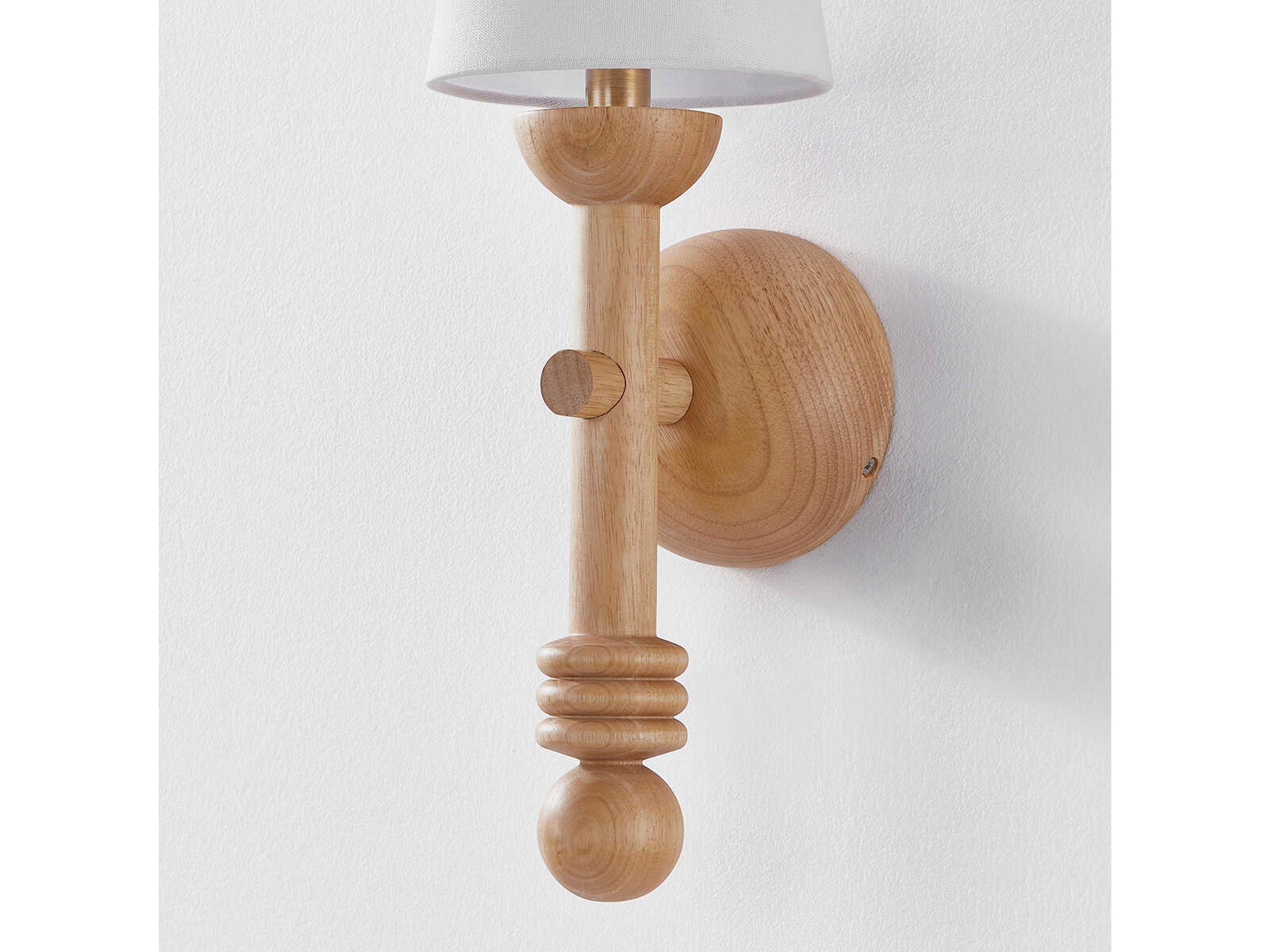 Troy Lighting Iver 1-Light Patina Brass Wall Sconce