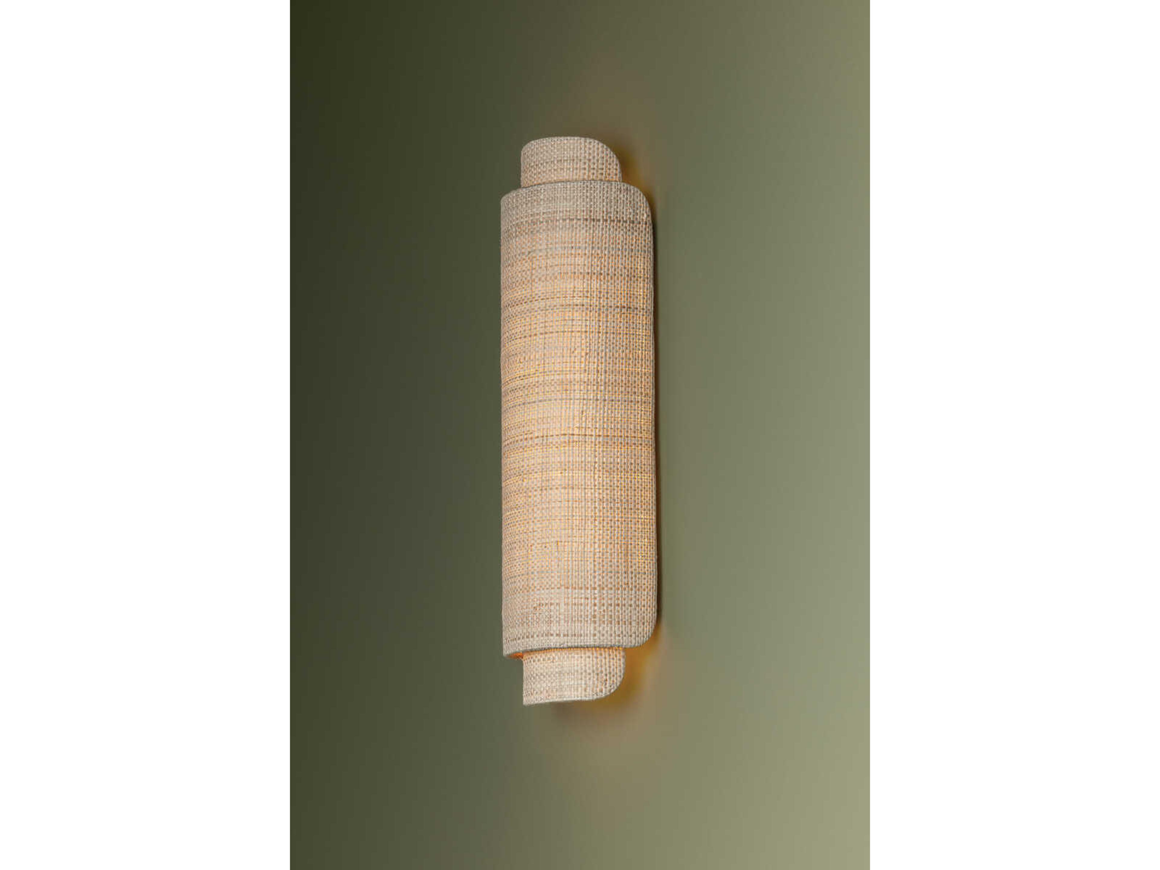 Troy Lighting Seldon 1-Light Vintage Gold Leaf Wall Sconce