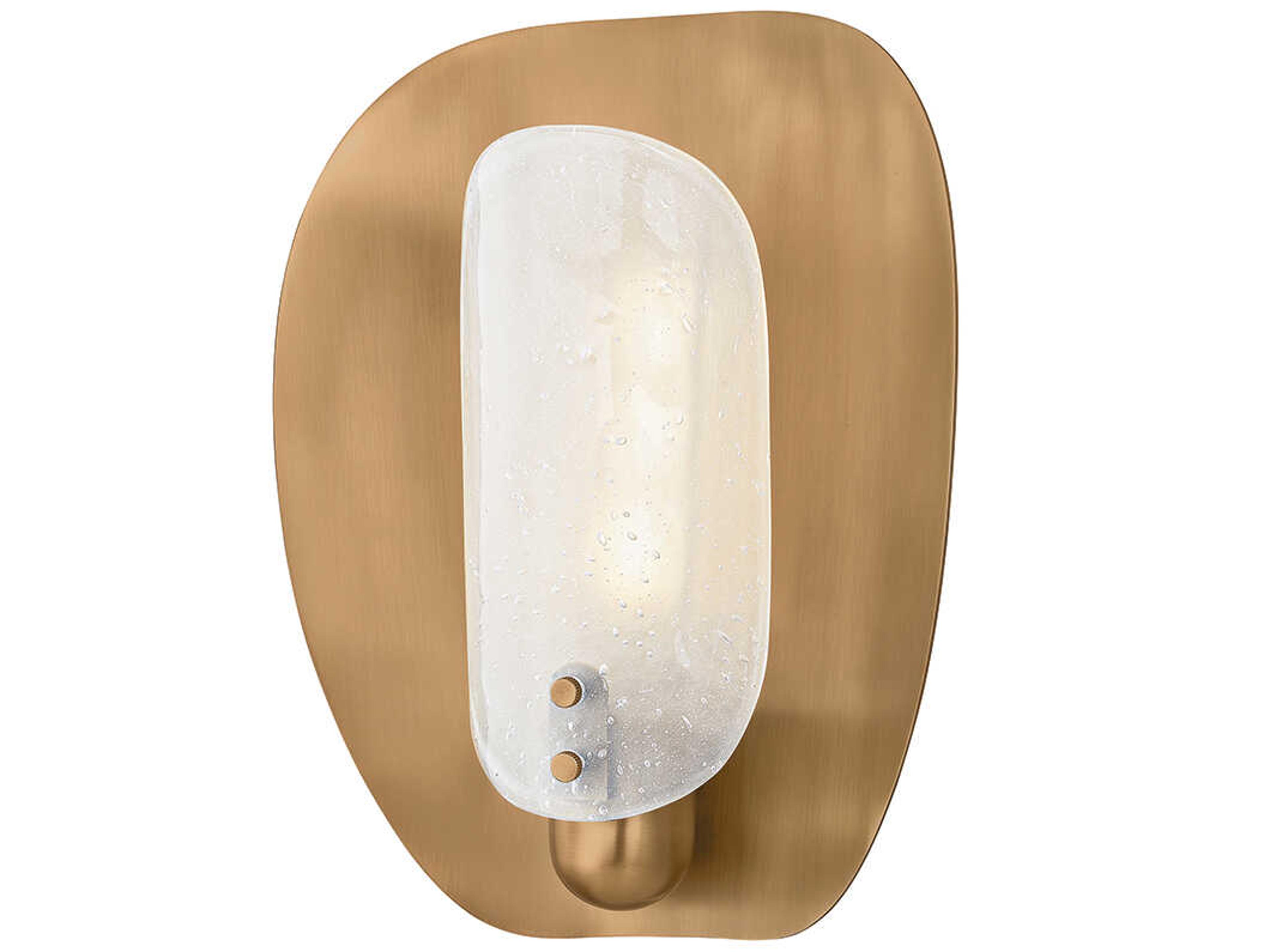 Troy Lighting Adler 1-Light Patina Brass Wall Sconce