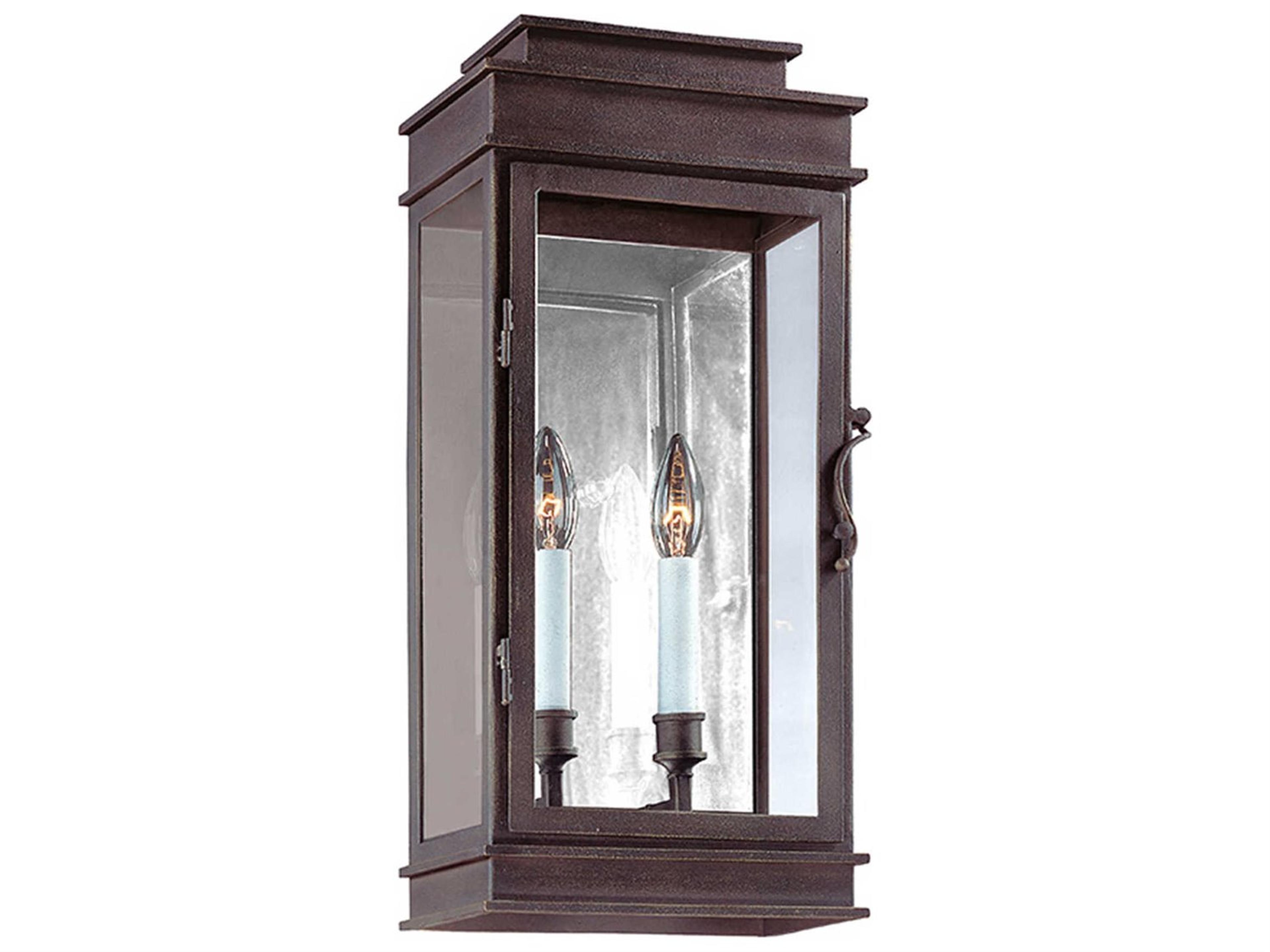 Vintage Outdoor Wall Sconce Bronze Finish