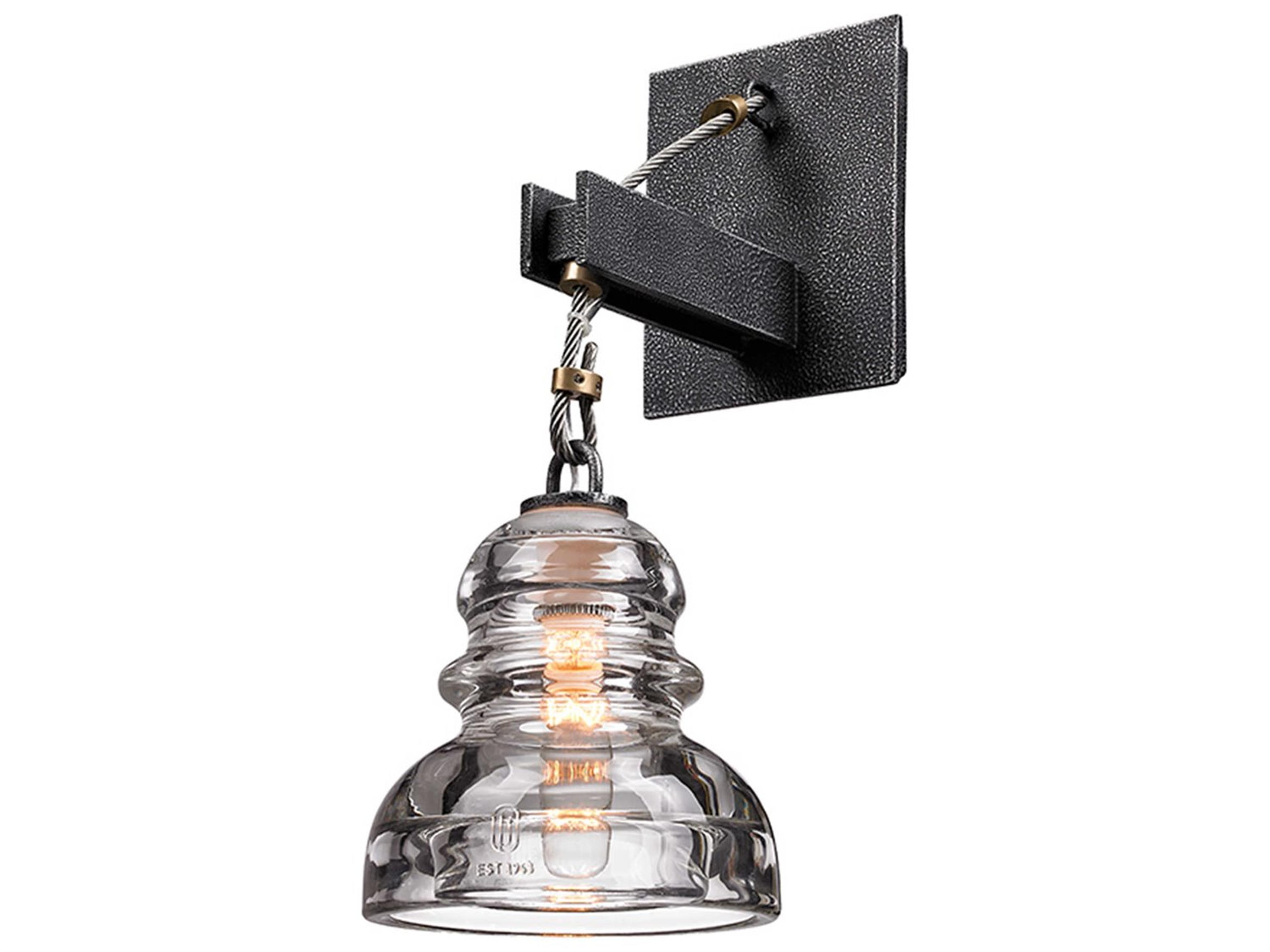 Menlo Park Wall Sconce in Old Silver