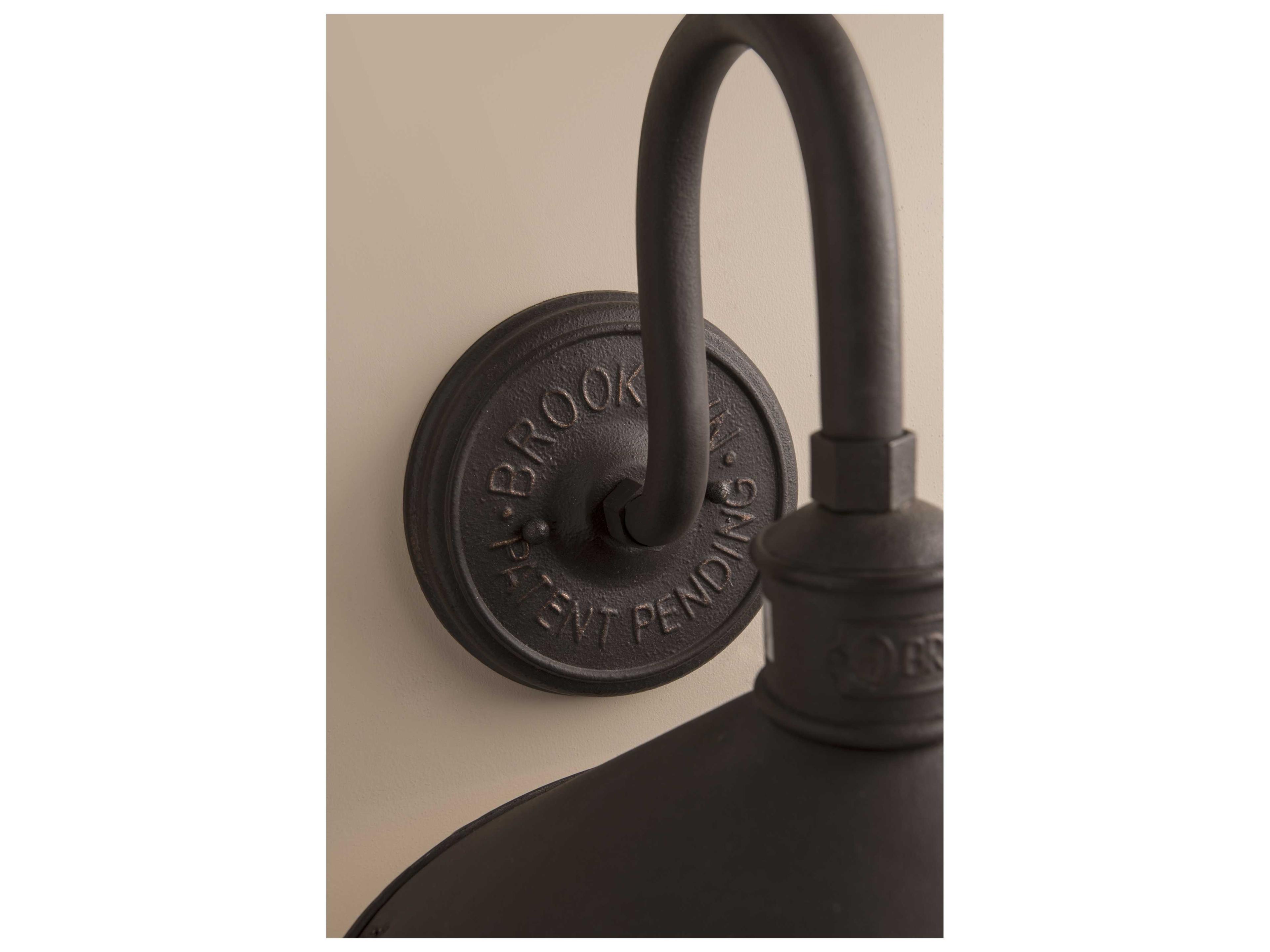 Troy Lighting Brooklyn 1-Light Bronze Wall Sconce