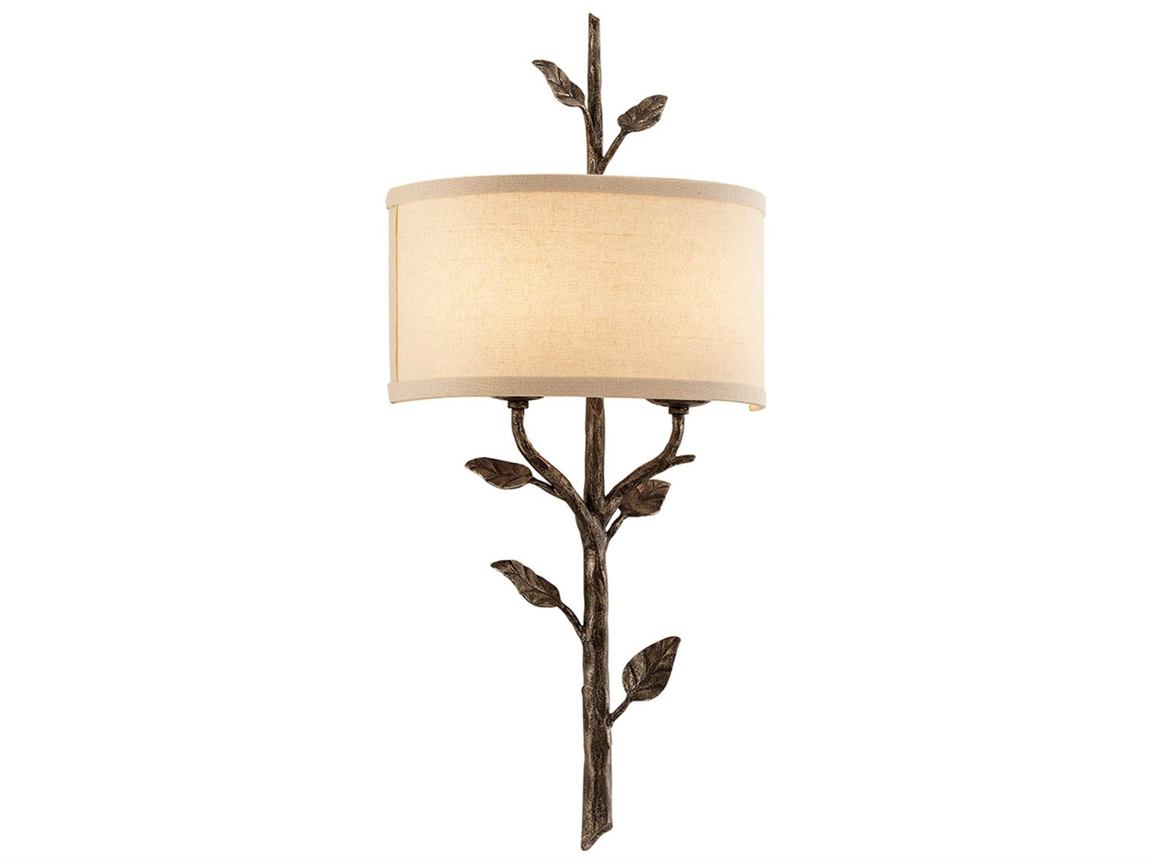 Troy Lighting Almont 2-Light Cottage Bronze Wall Sconce