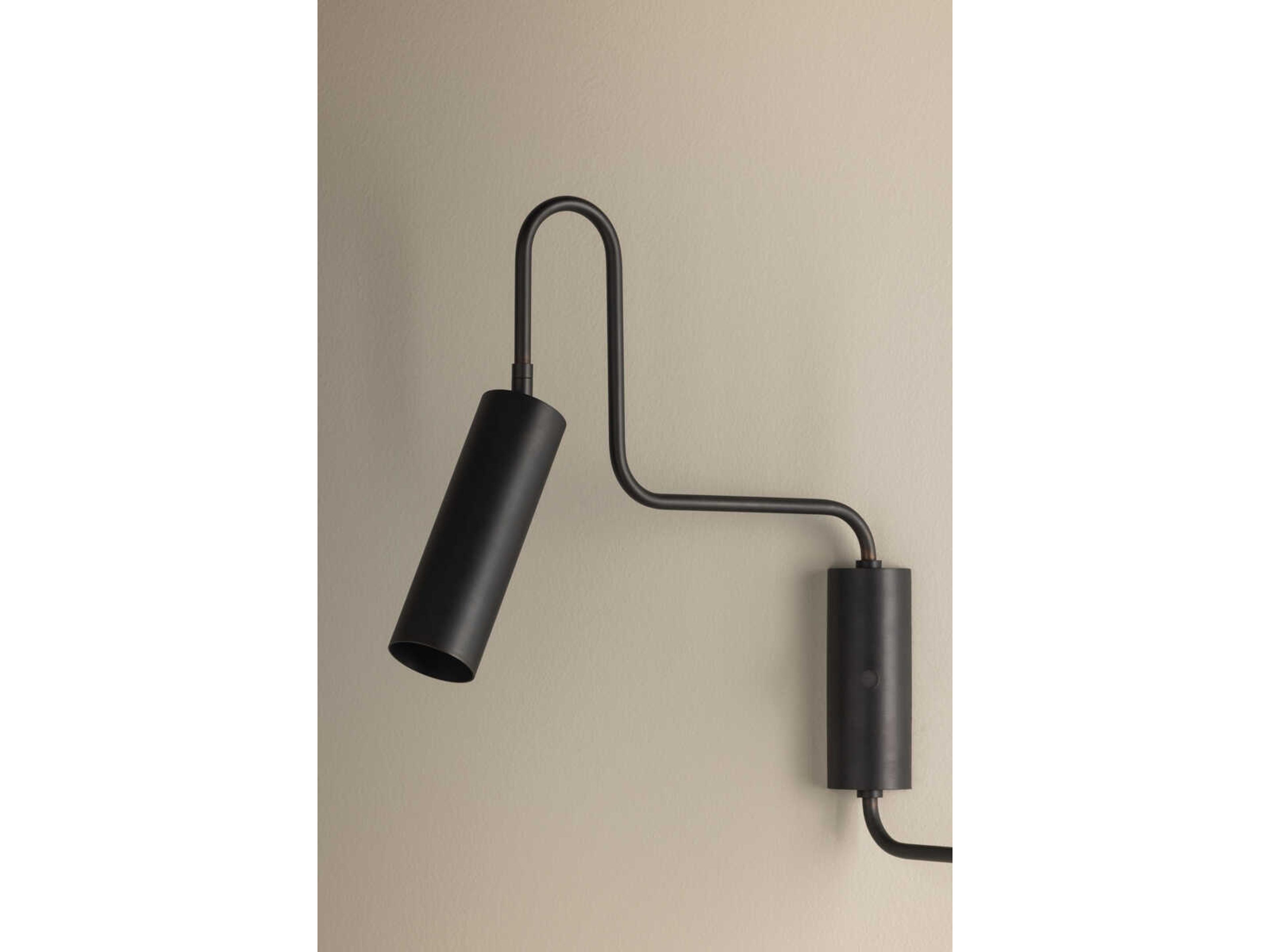 Troy Lighting Lark 2-Light Bronze Swing Wall Sconce