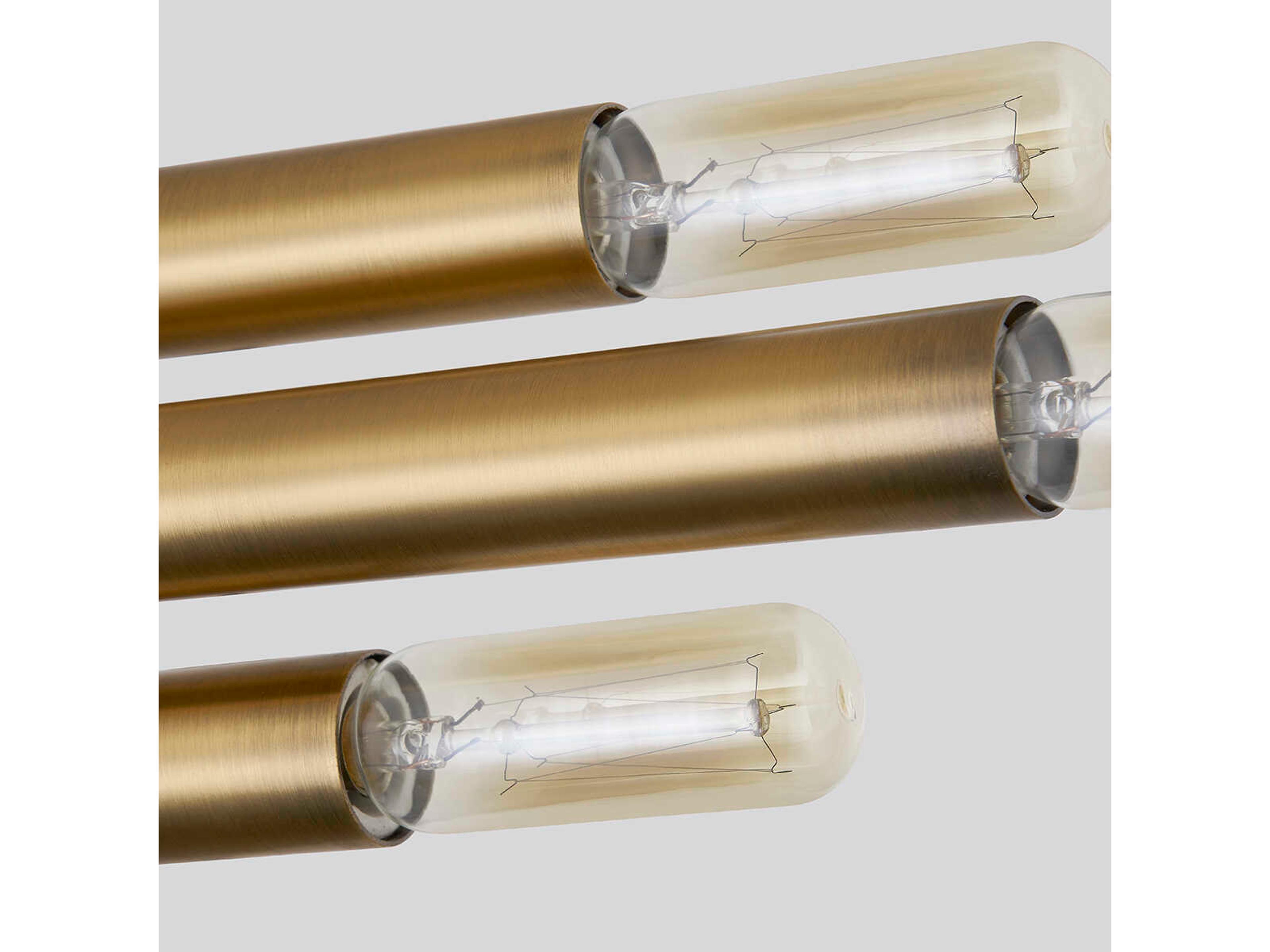 Troy Lighting Orland 6-Light Patina Brass Wall Sconce