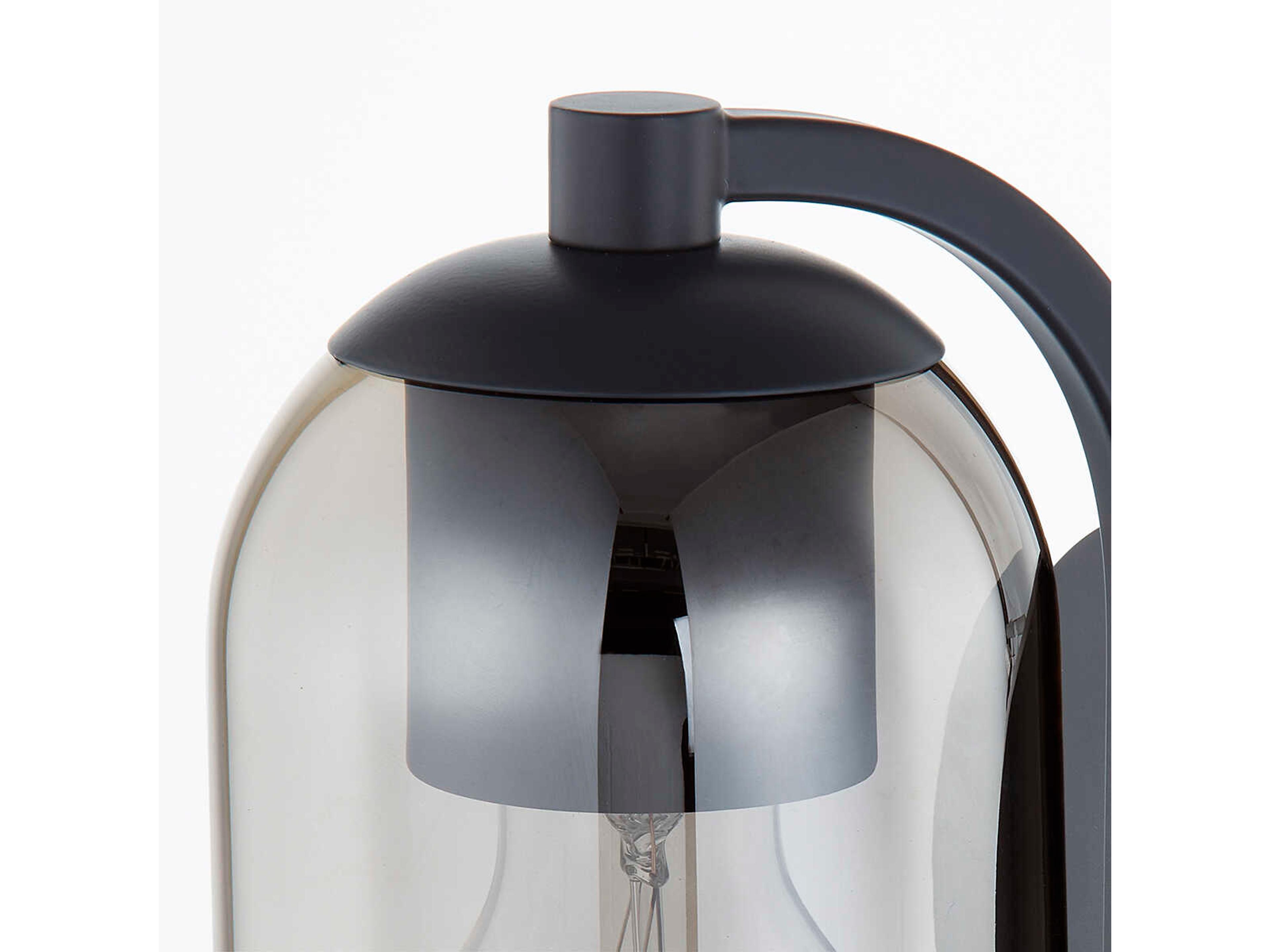 Troy Lighting Maverick 1-Light Soft Black Glass Wall Sconce