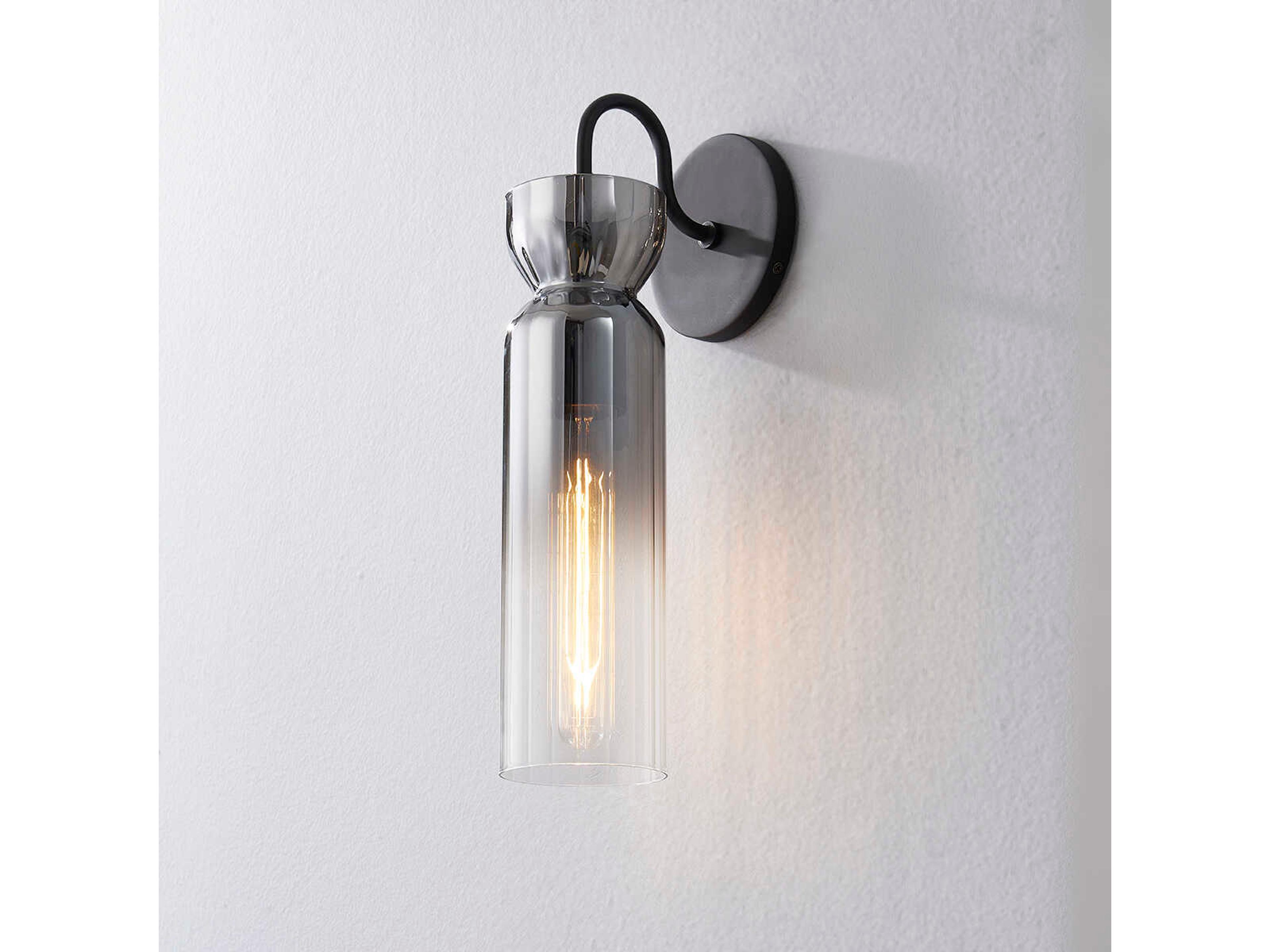 Troy Lighting Julian 1-Light Bronze Glass Wall Sconce