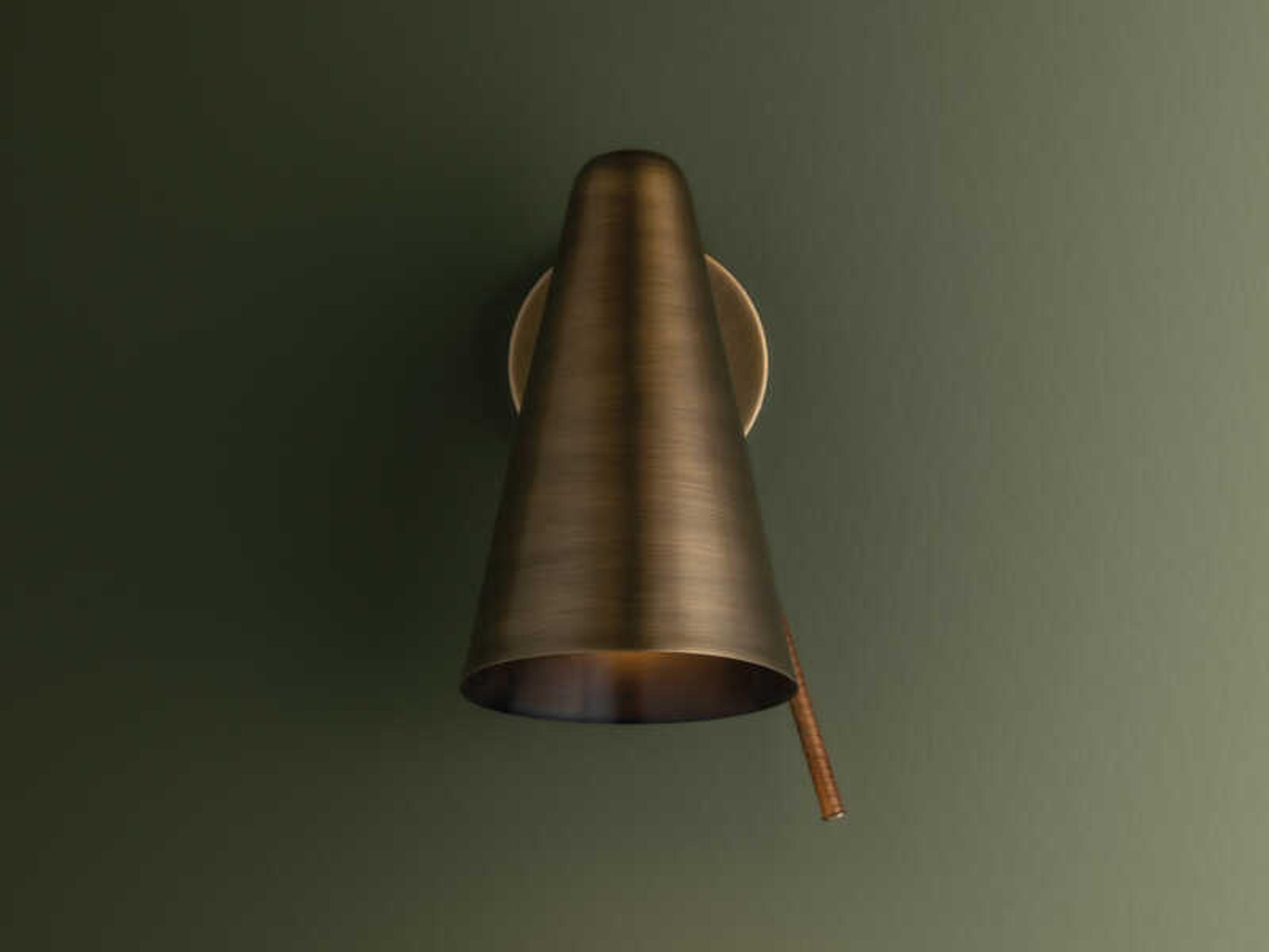 Troy Lighting Kobe 1-Light Patina Brass Wall Sconce