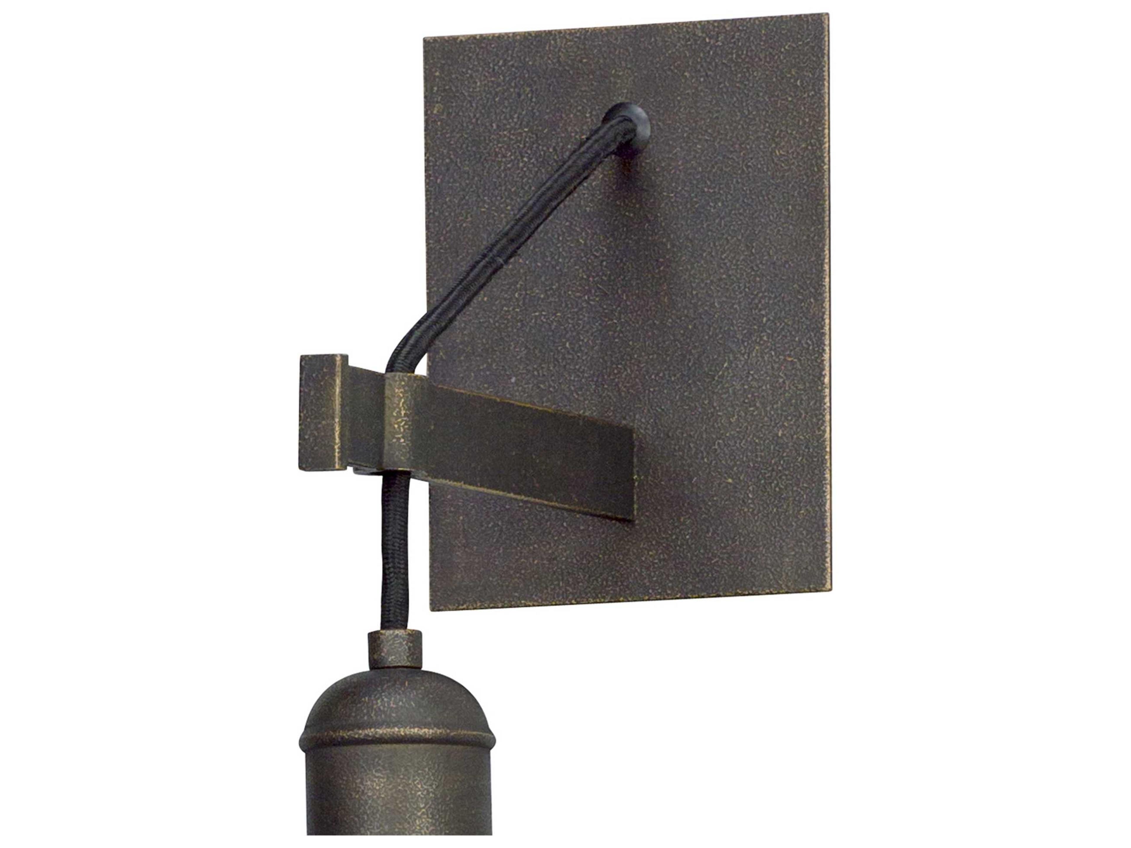 Troy Lighting Mccoy 1-Light Vintage Bronze Wall Sconce