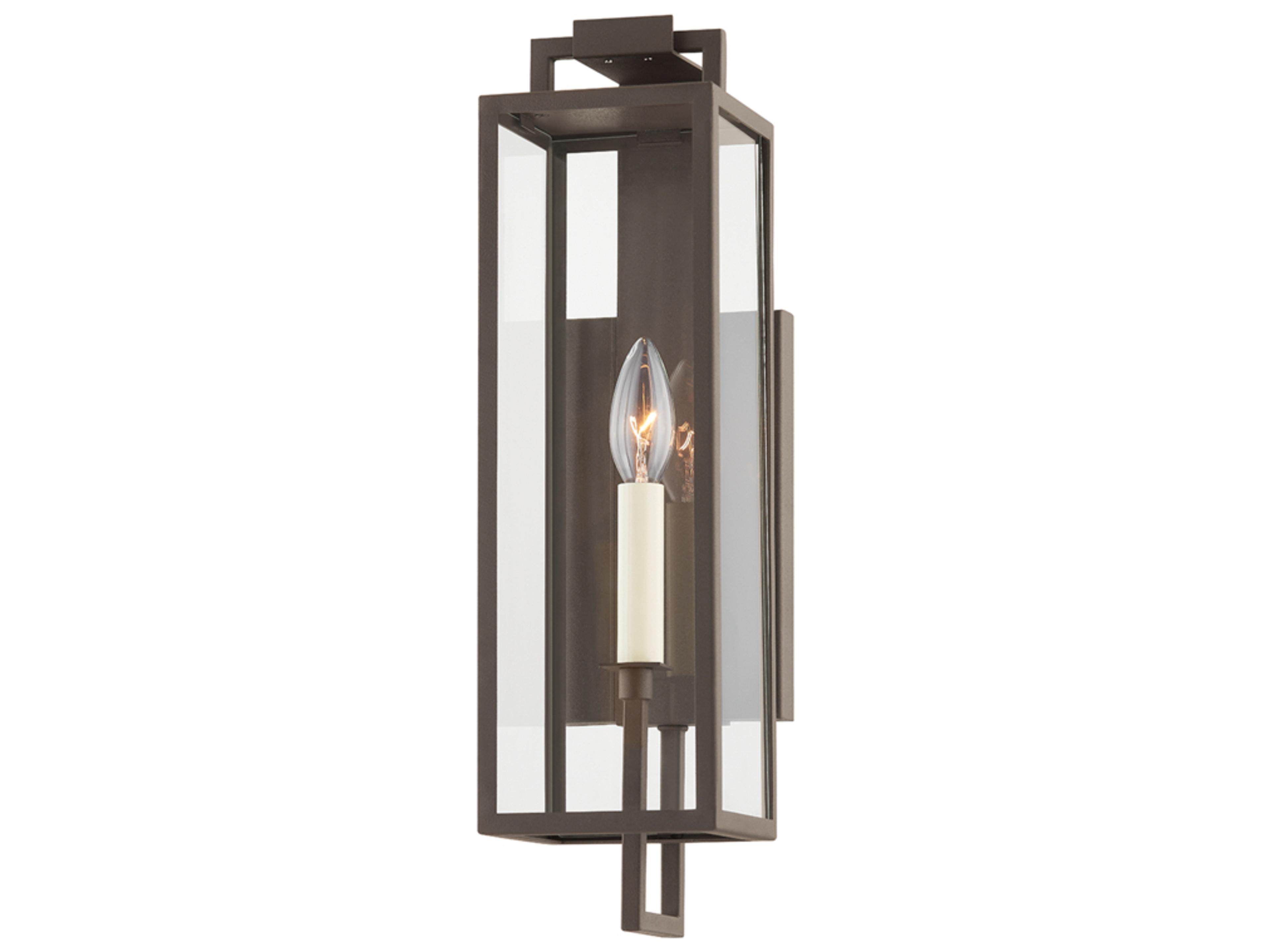 Beckham Outdoor Wall Sconce in Textured Bronze