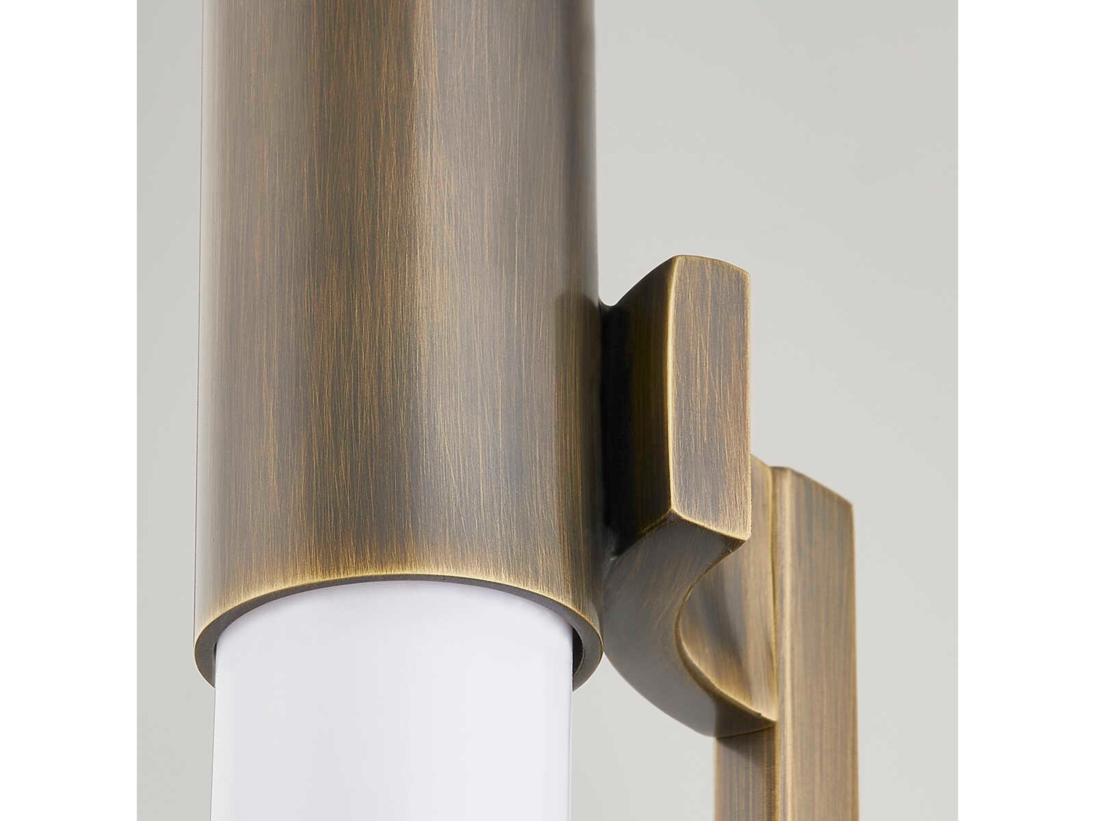 Troy Lighting Merced 2-Light Patina Brass Wall Sconce