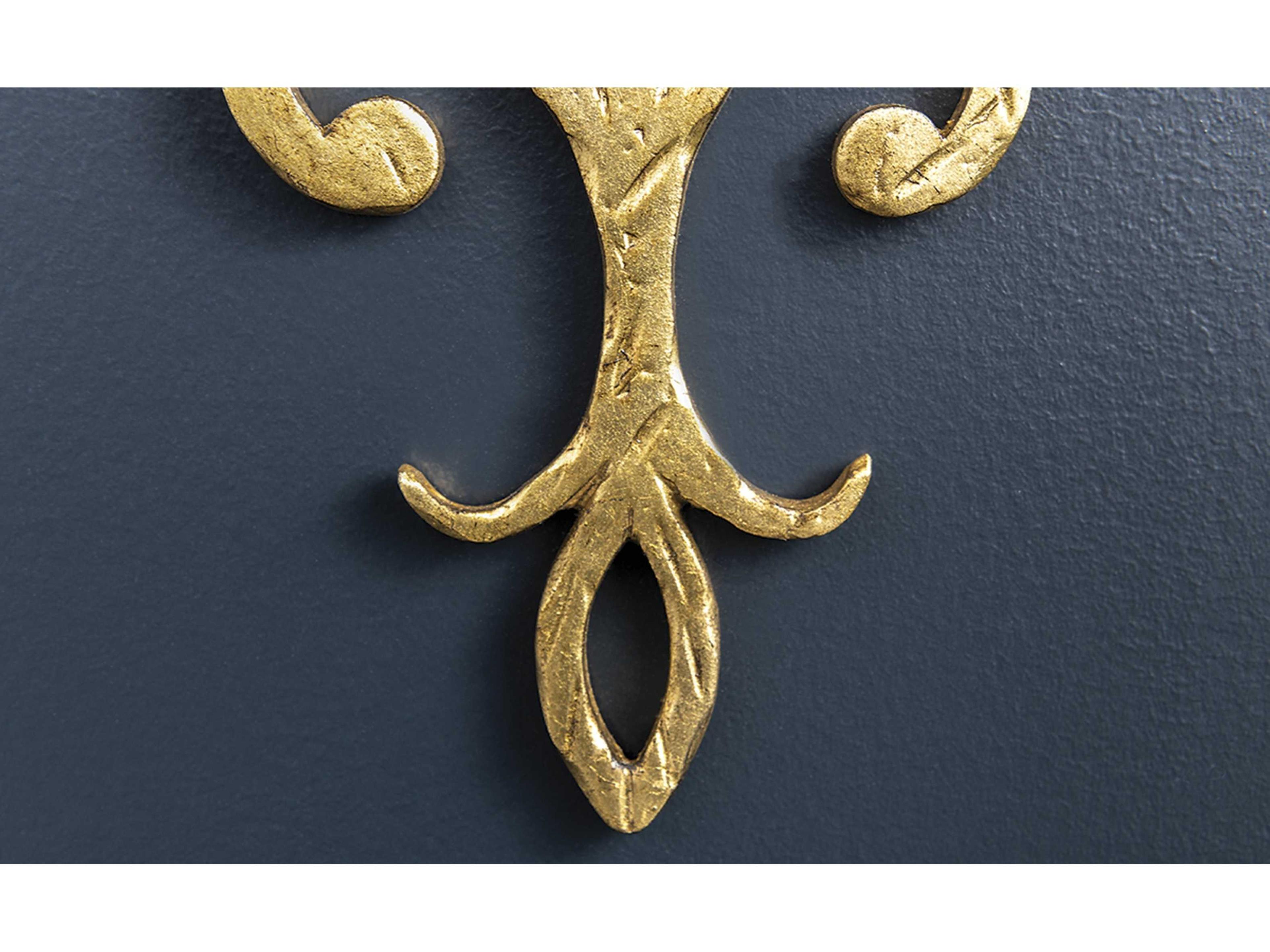 Troy Lighting Crawford 2-Light Gold Wall Sconce