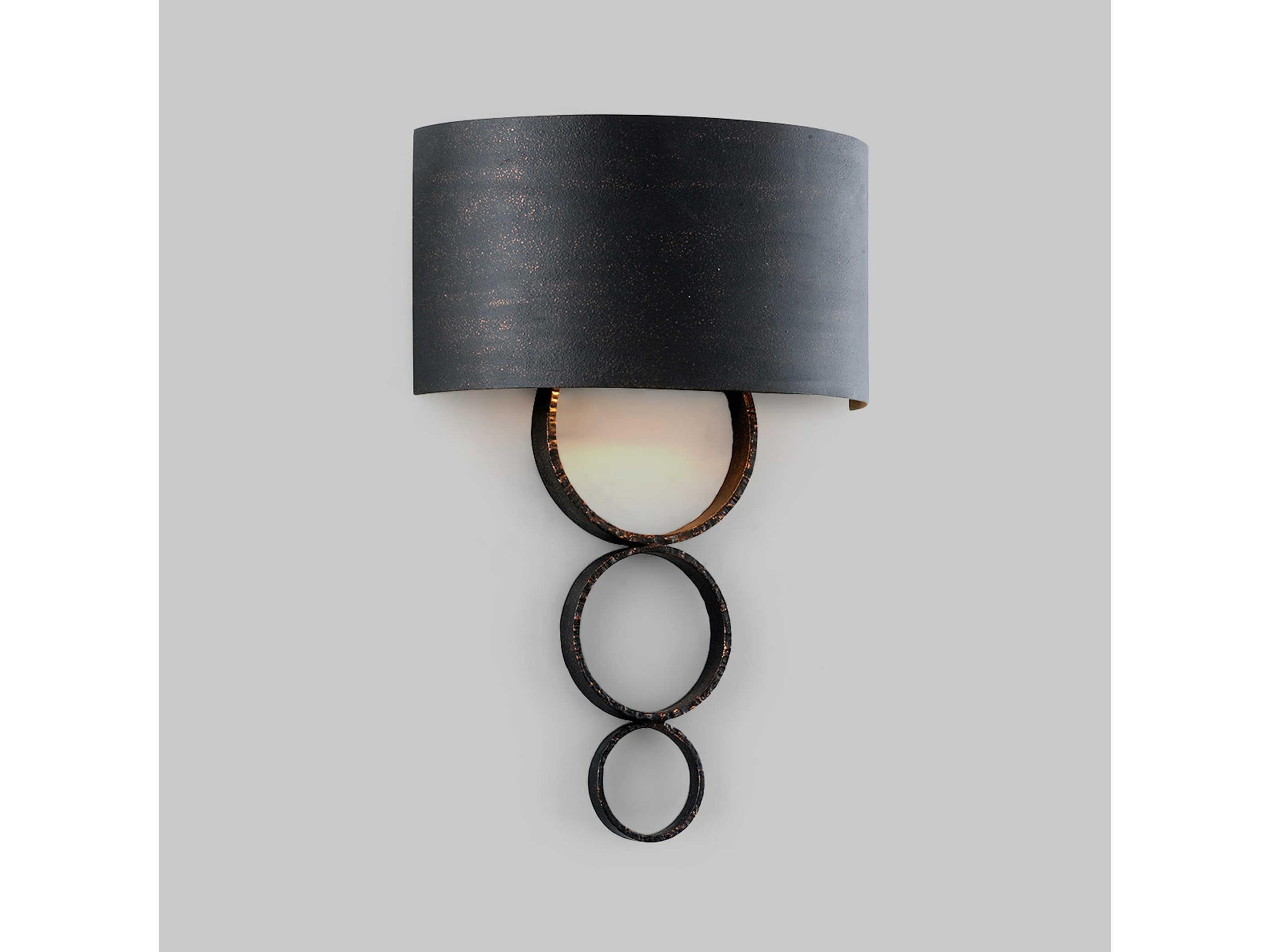 Troy Lighting Rivington 2-Light Charred Copper Wall Sconce