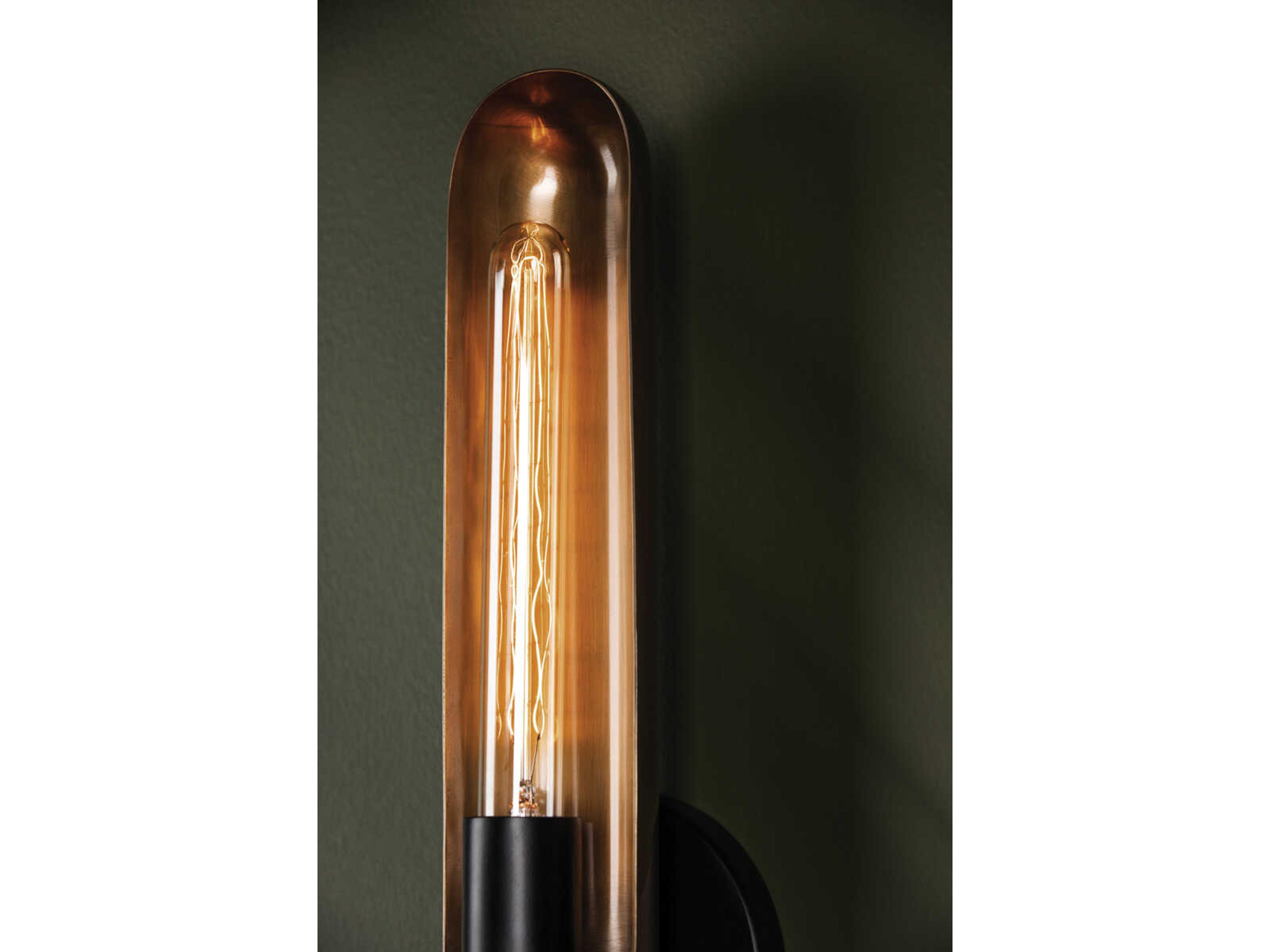 Troy Lighting Tuscon 1-Light Patina Brass Wall Sconce