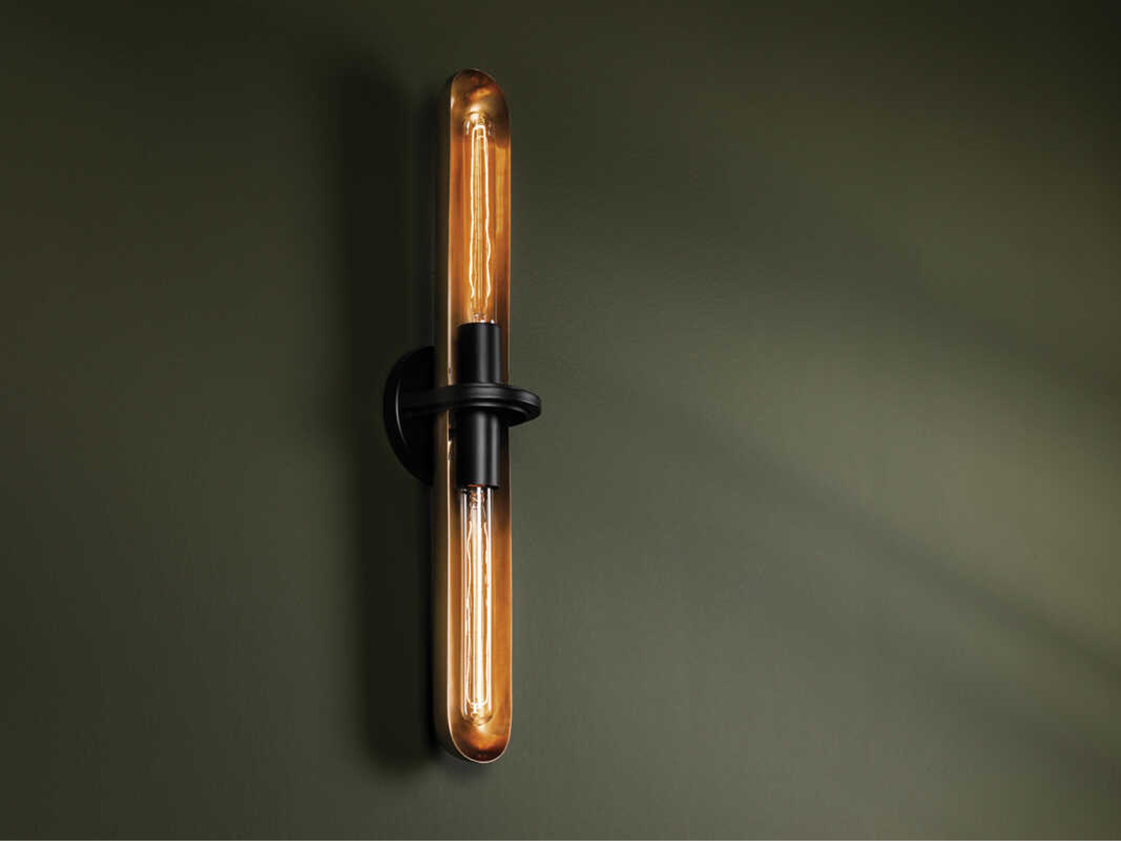 Troy Lighting Tuscon 2-Light Patina Brass Wall Sconce