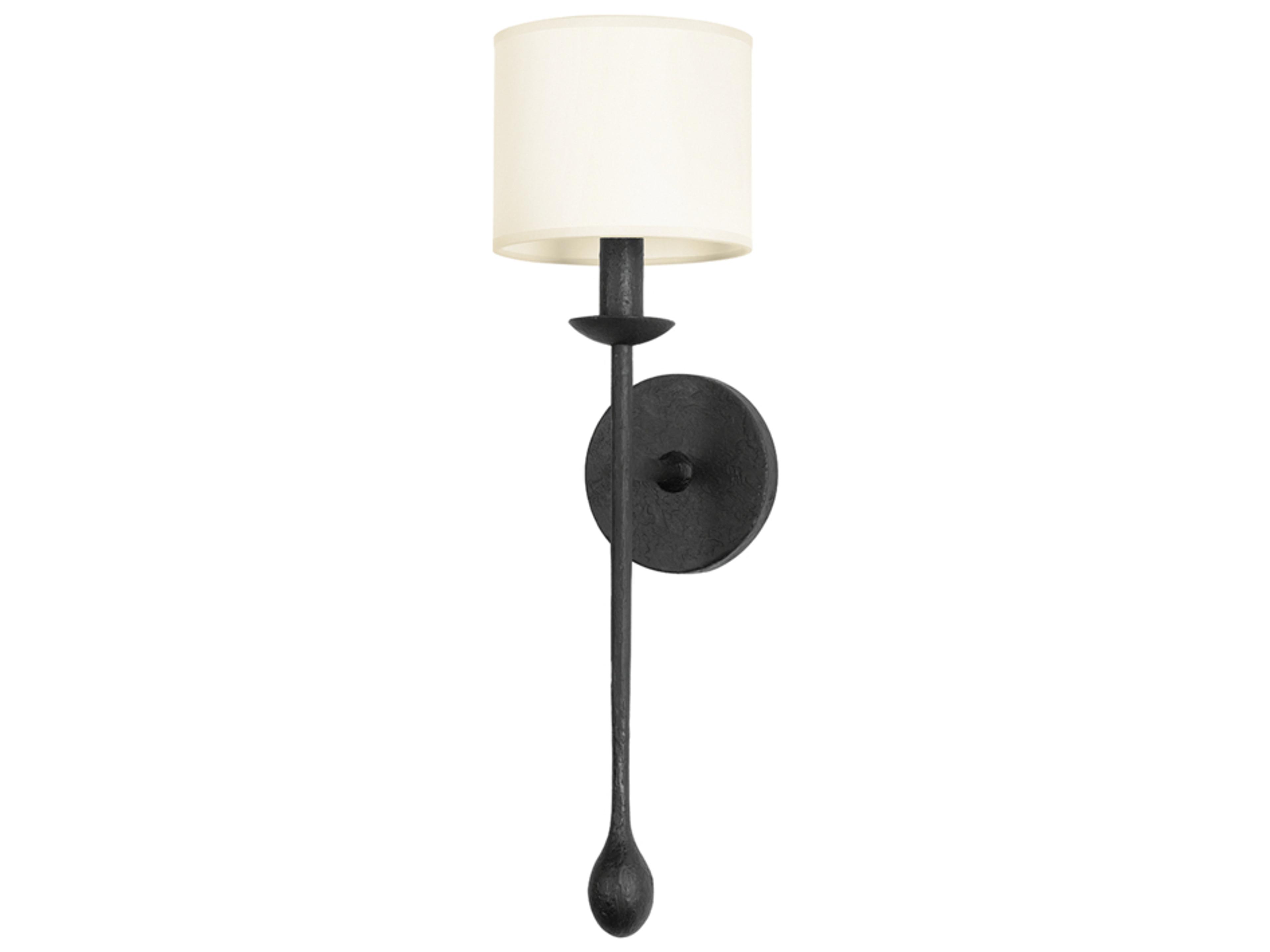 Osmond Black Iron Wall Sconce