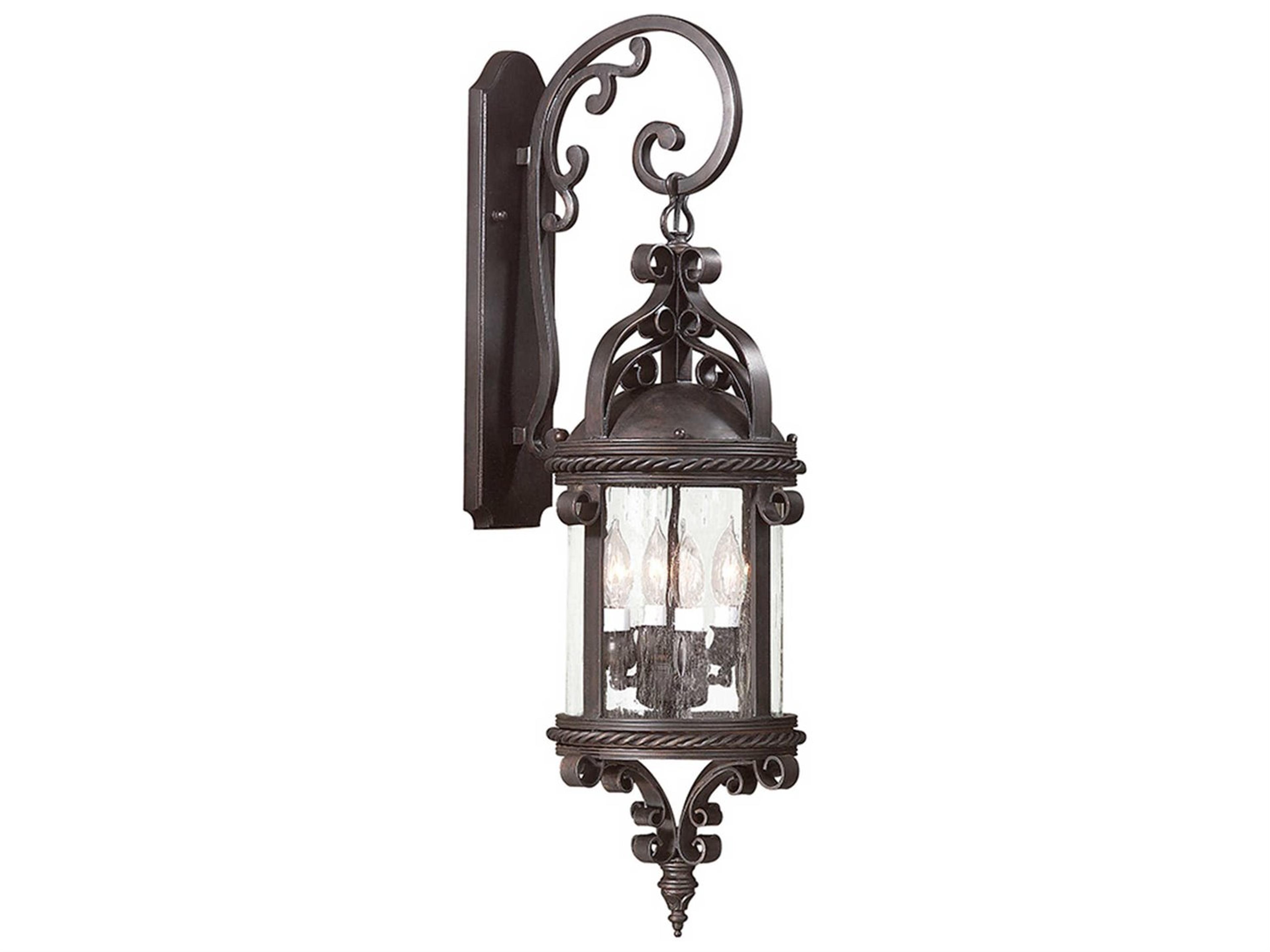 Pamplona Outdoor Wall Light in Old Bronze