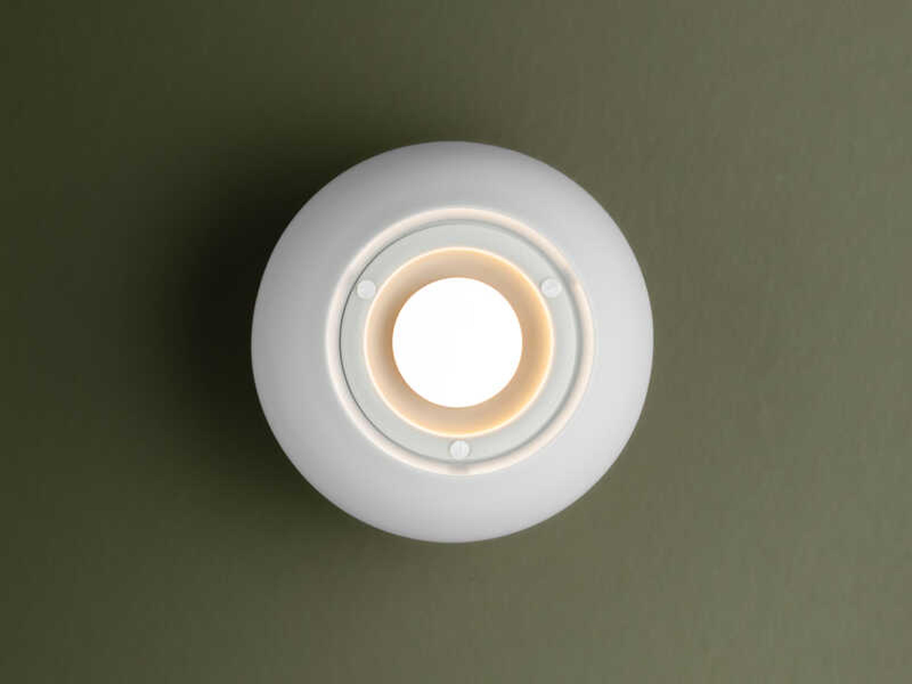 Troy Lighting Odin 1-Light Patina Brass Soft White Globe Flush Mount