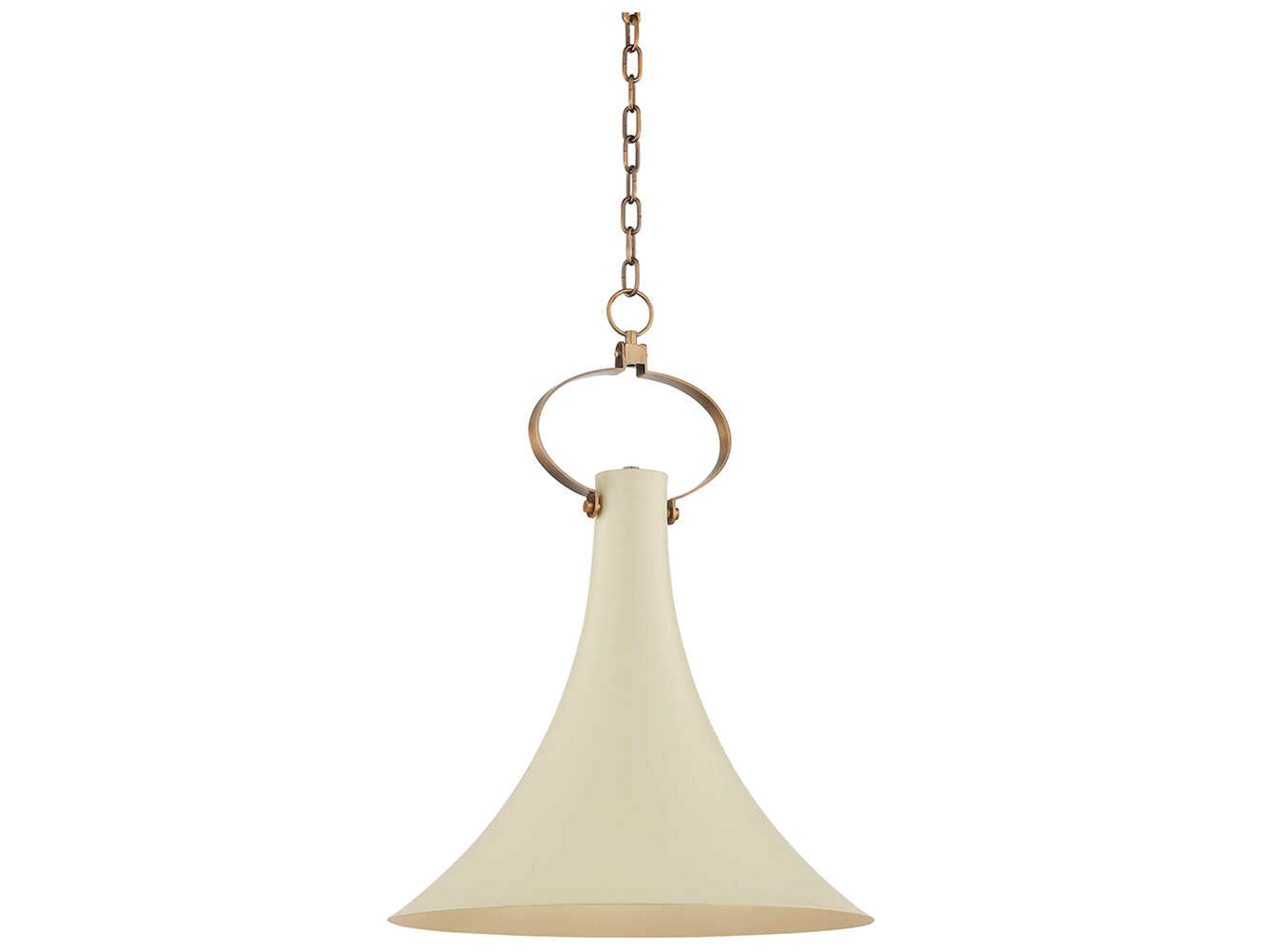 Radcliff 1-Light Patina Brass Pendant
