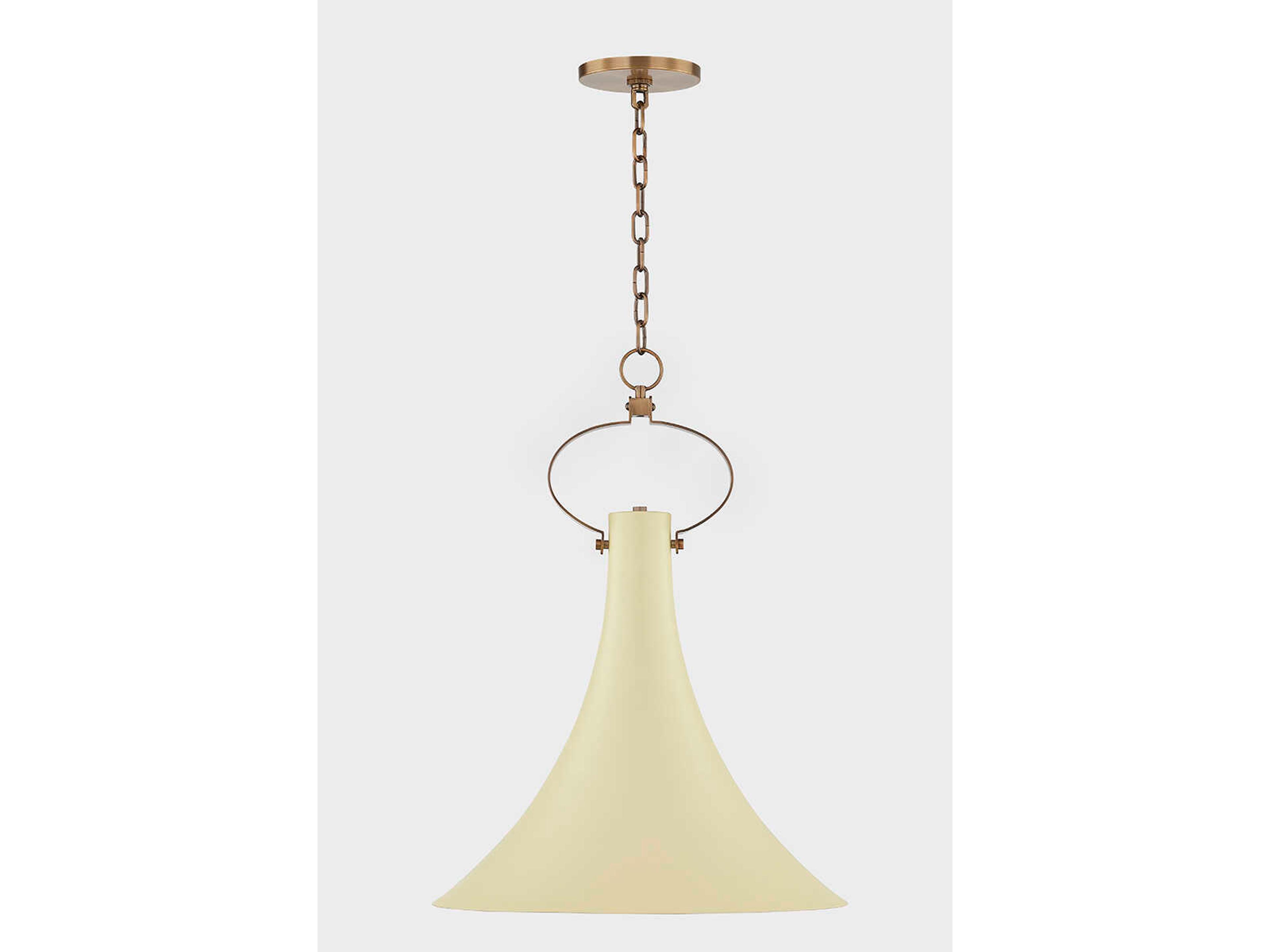 Troy Lighting Radcliff 1-Light Patina Brass Pendant