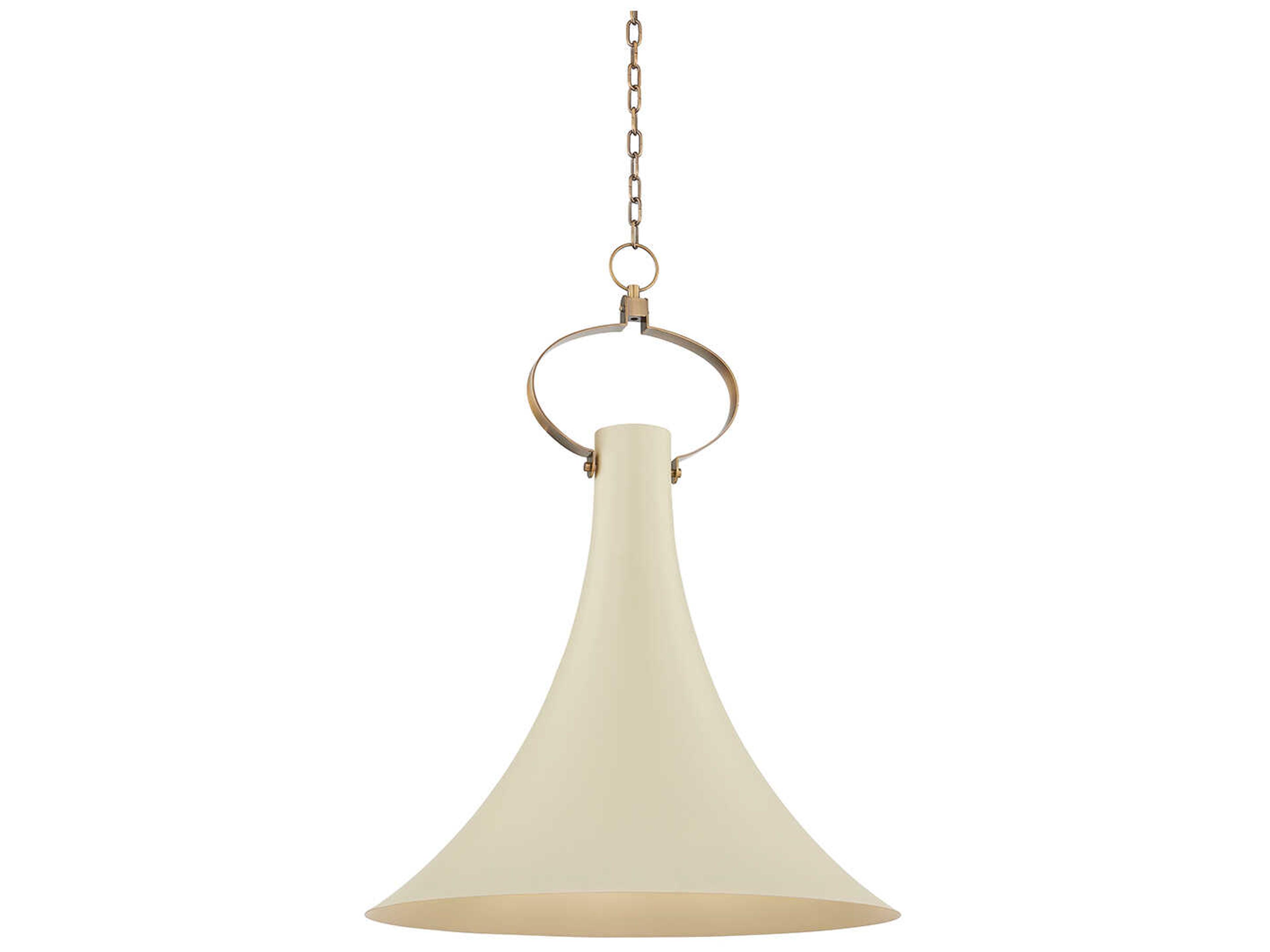Radcliff 1-Light Patina Brass Pendant