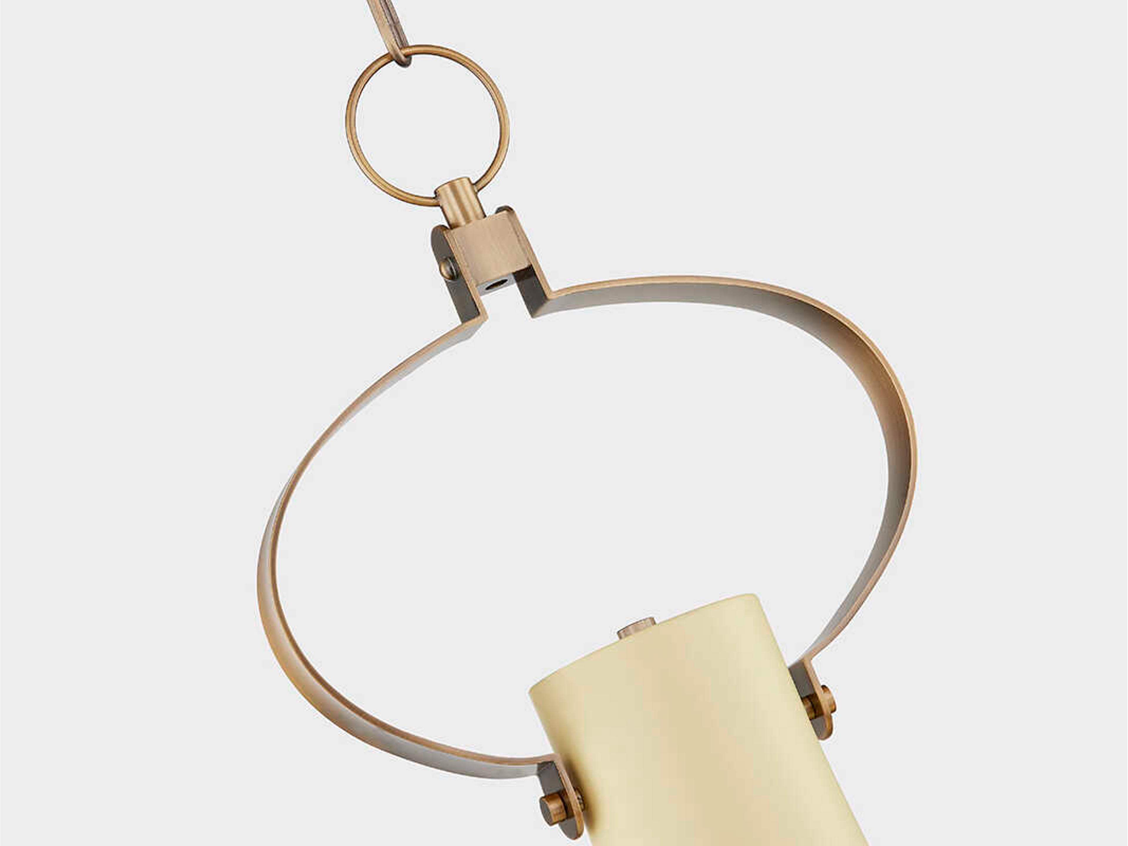 Troy Lighting Radcliff 1-Light Patina Brass Pendant