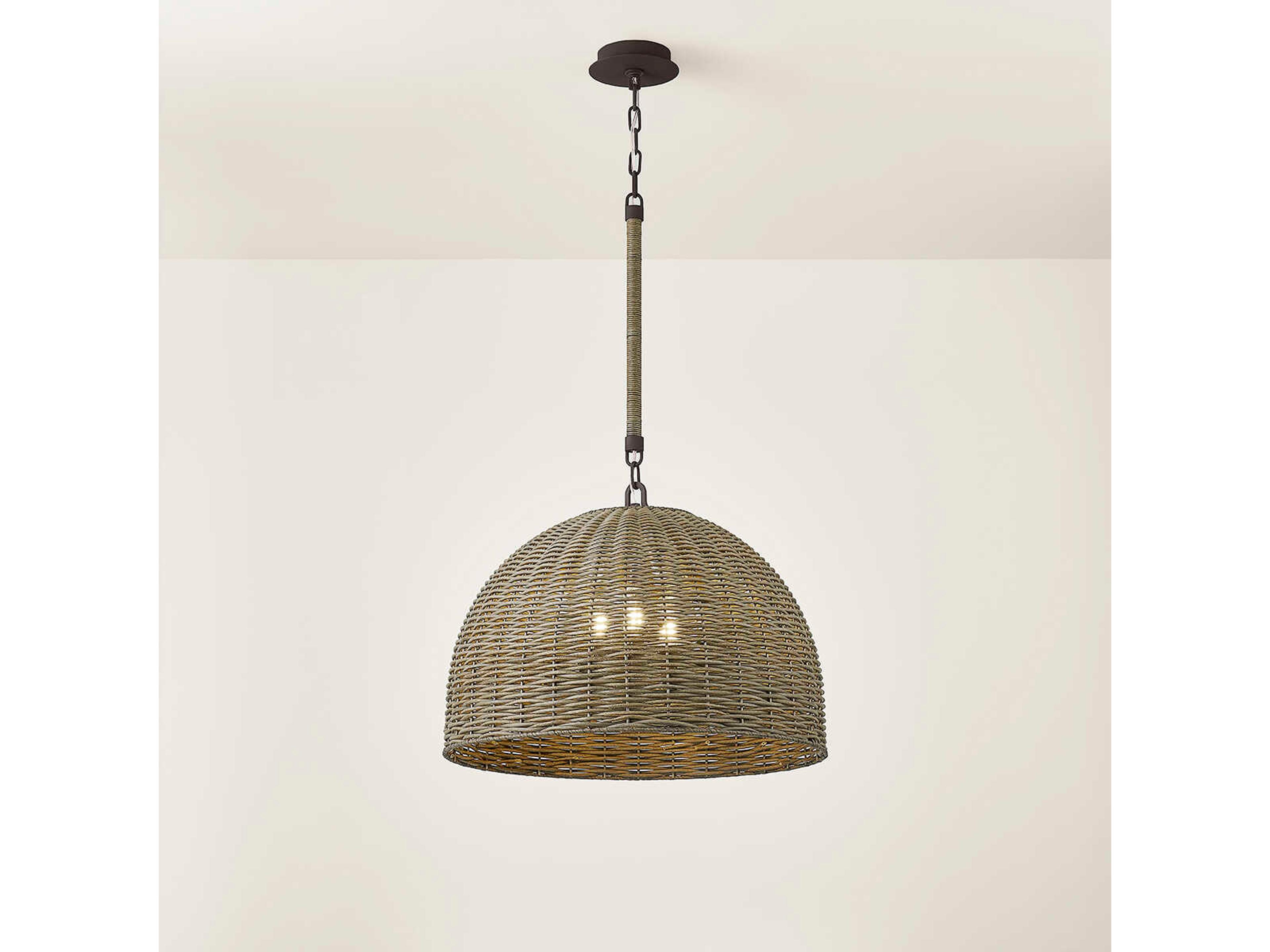 Troy Lighting Huxley 3 - Light Outdoor Hanging Light