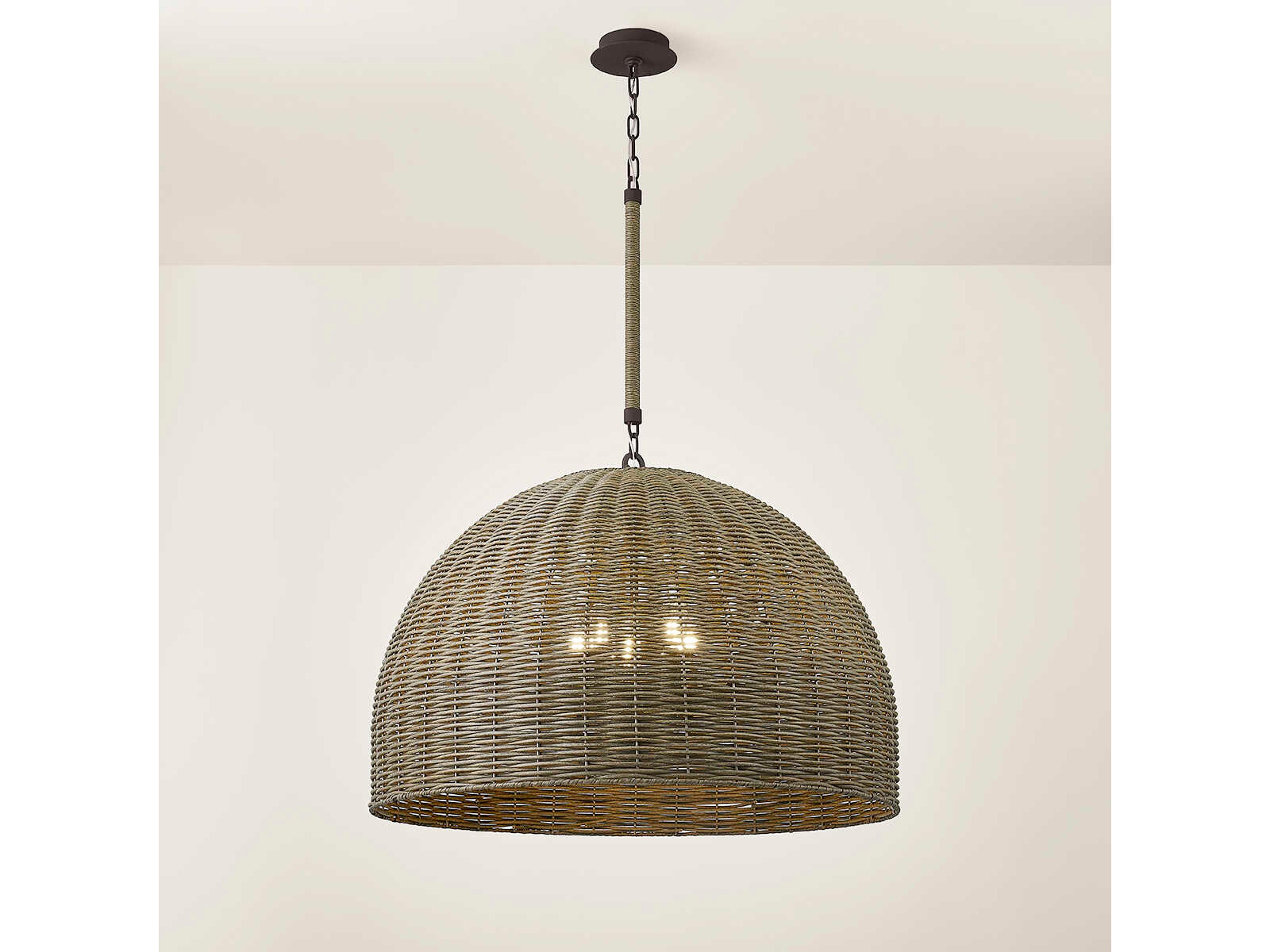 Troy Lighting Huxley 5 - Light Outdoor Hanging Light