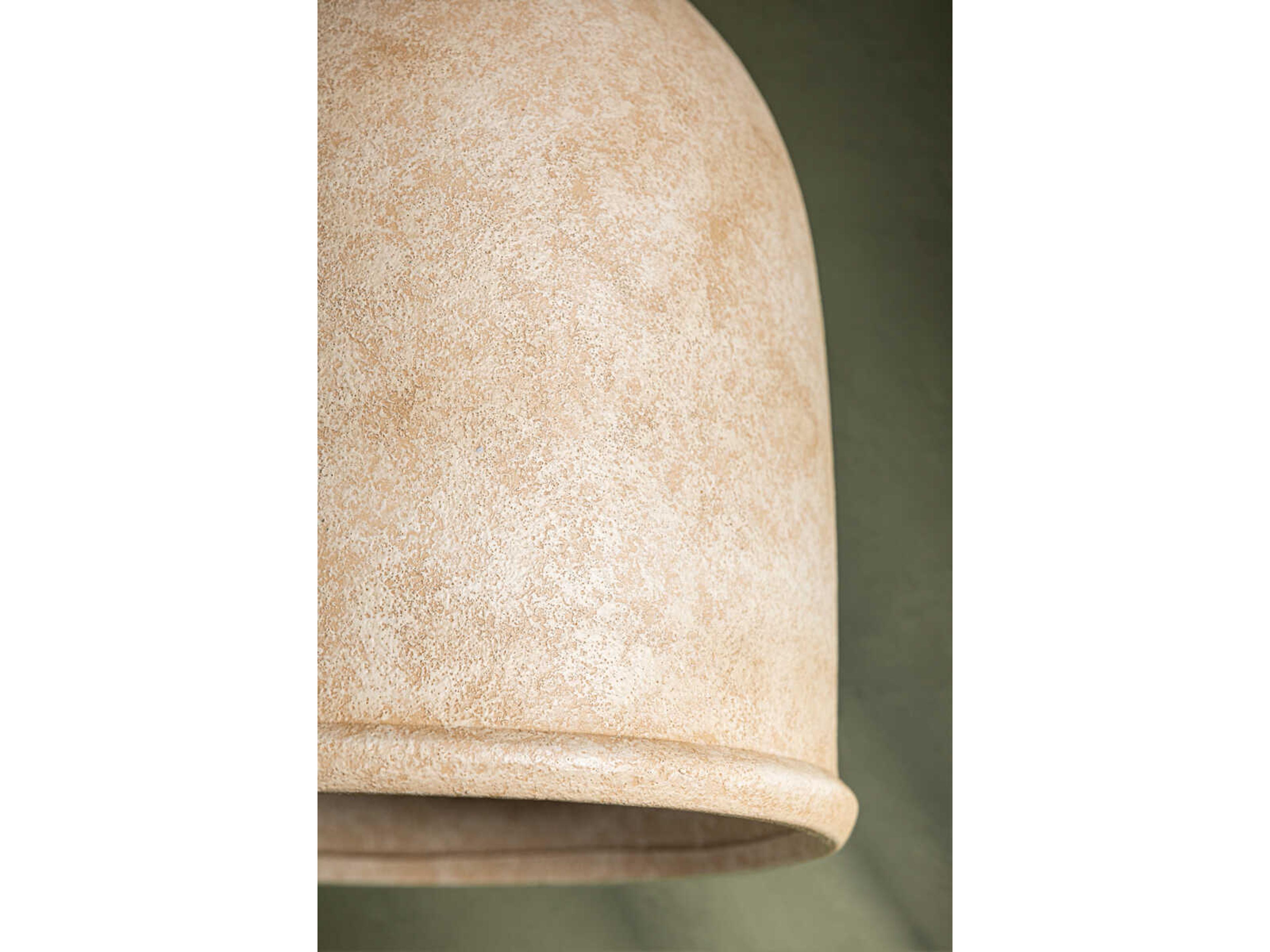 Troy Lighting Relic 1-Light Patina Brass Bell Mini Pendant