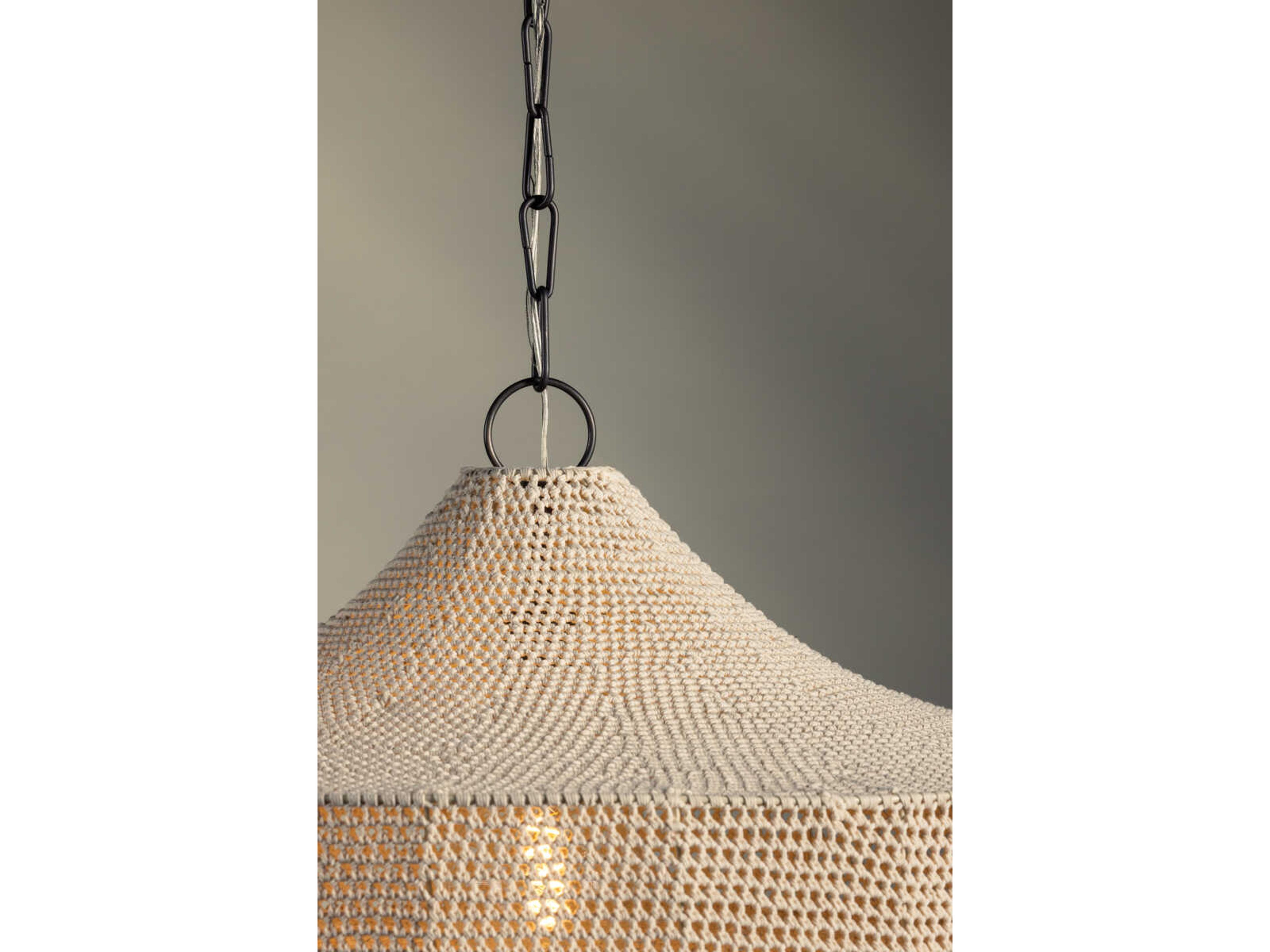 Troy Lighting Chandler Mclellan Thurso 1-Light Bronze Tiered Pendant