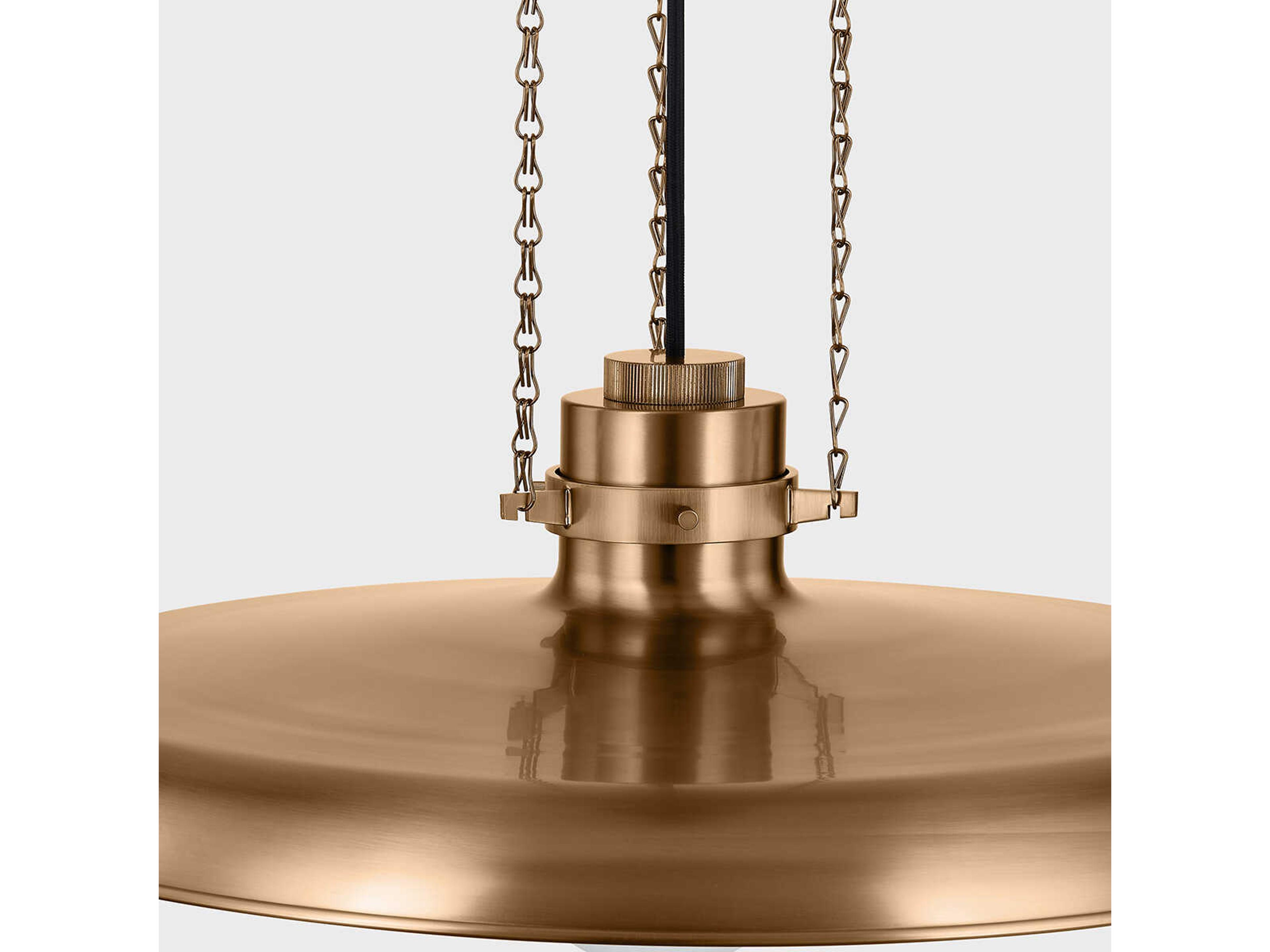 Troy Lighting Rainhill 1-Light Patina Brass Pendant
