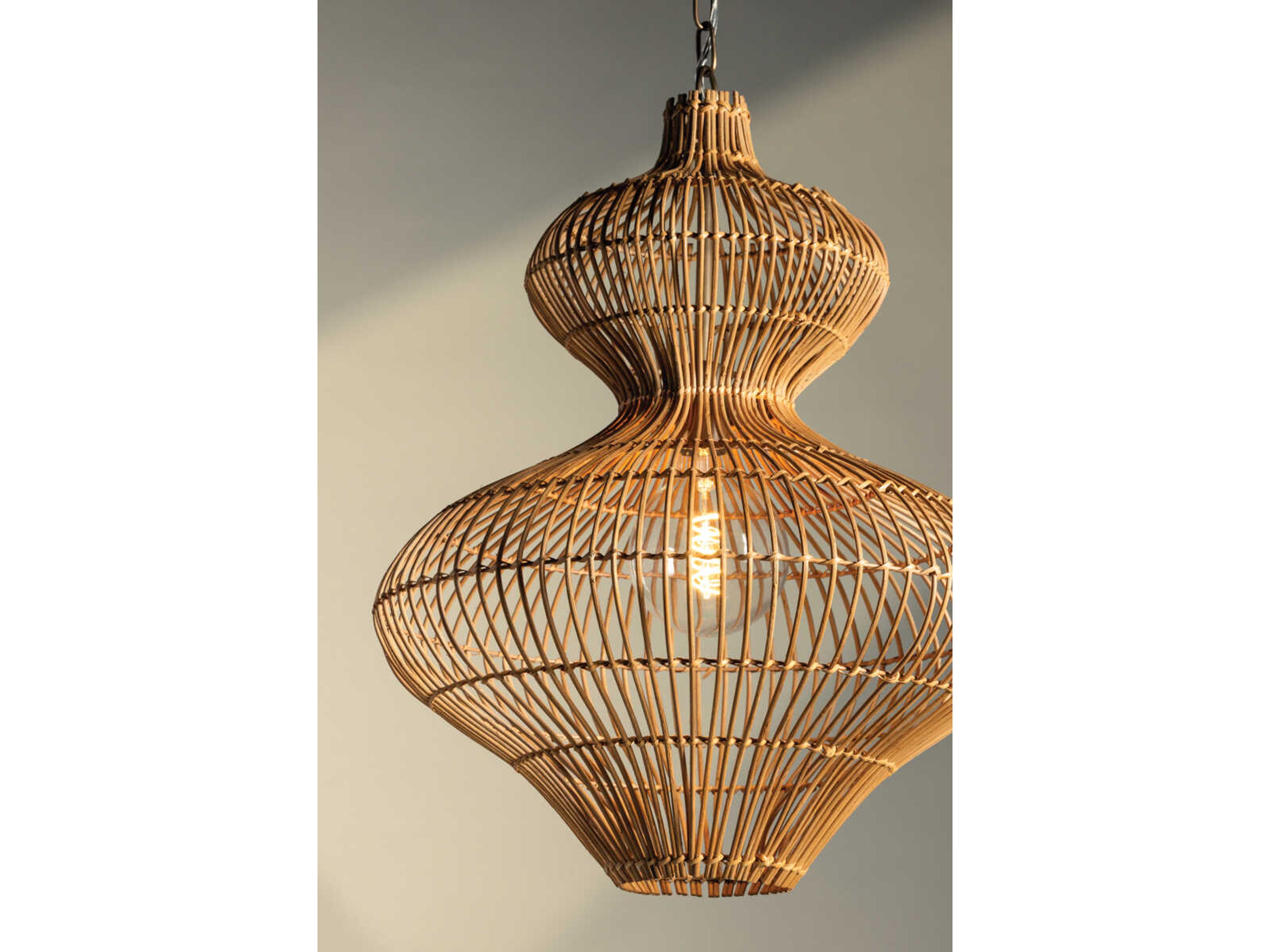 Troy Lighting Chandler Mclellan Irvine 1-Light Patina Brass Pendant