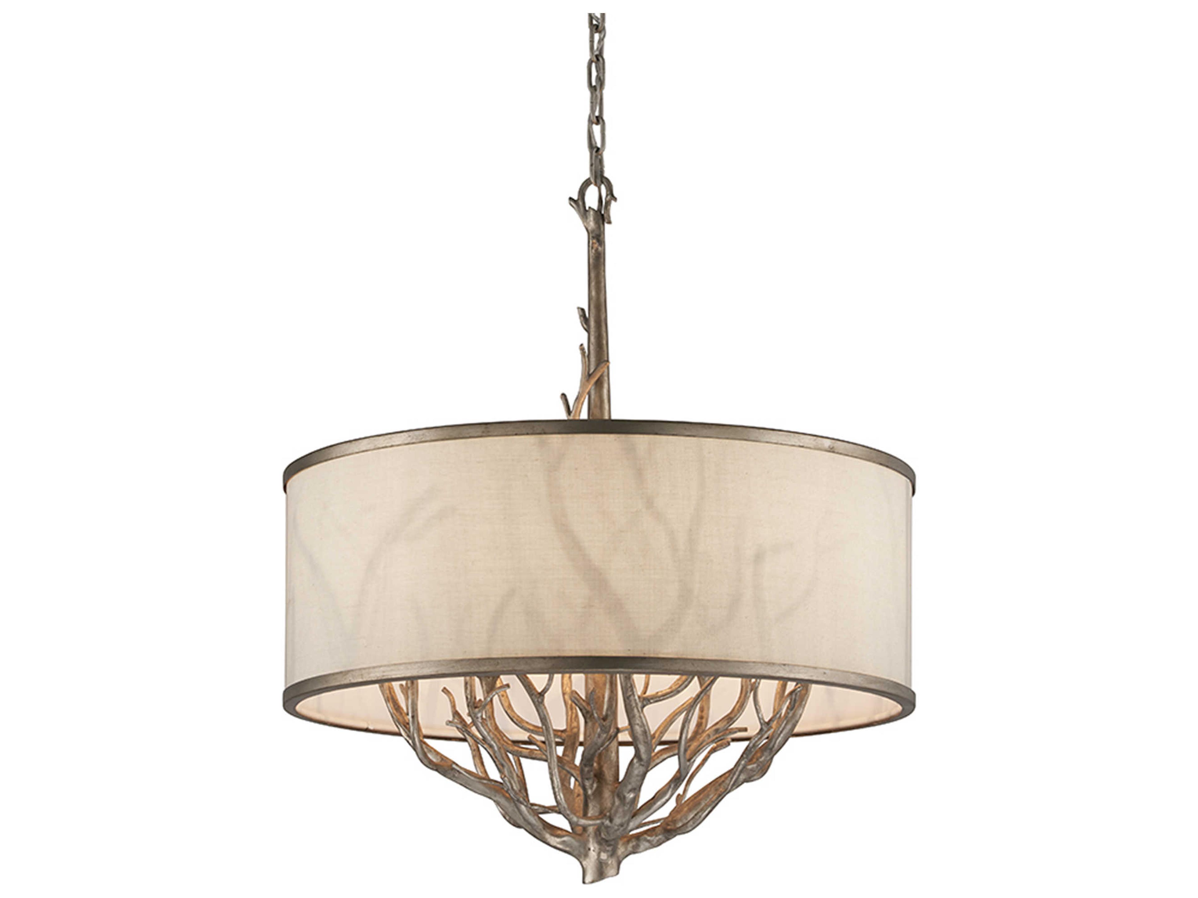 Troy Lighting Whitman 6-Light Vienna Bronze Drum Chandelier